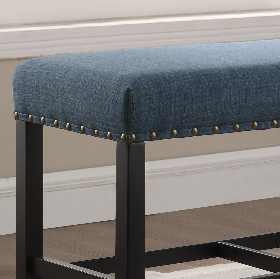 Mission Traditional Velvet Dining Bench
