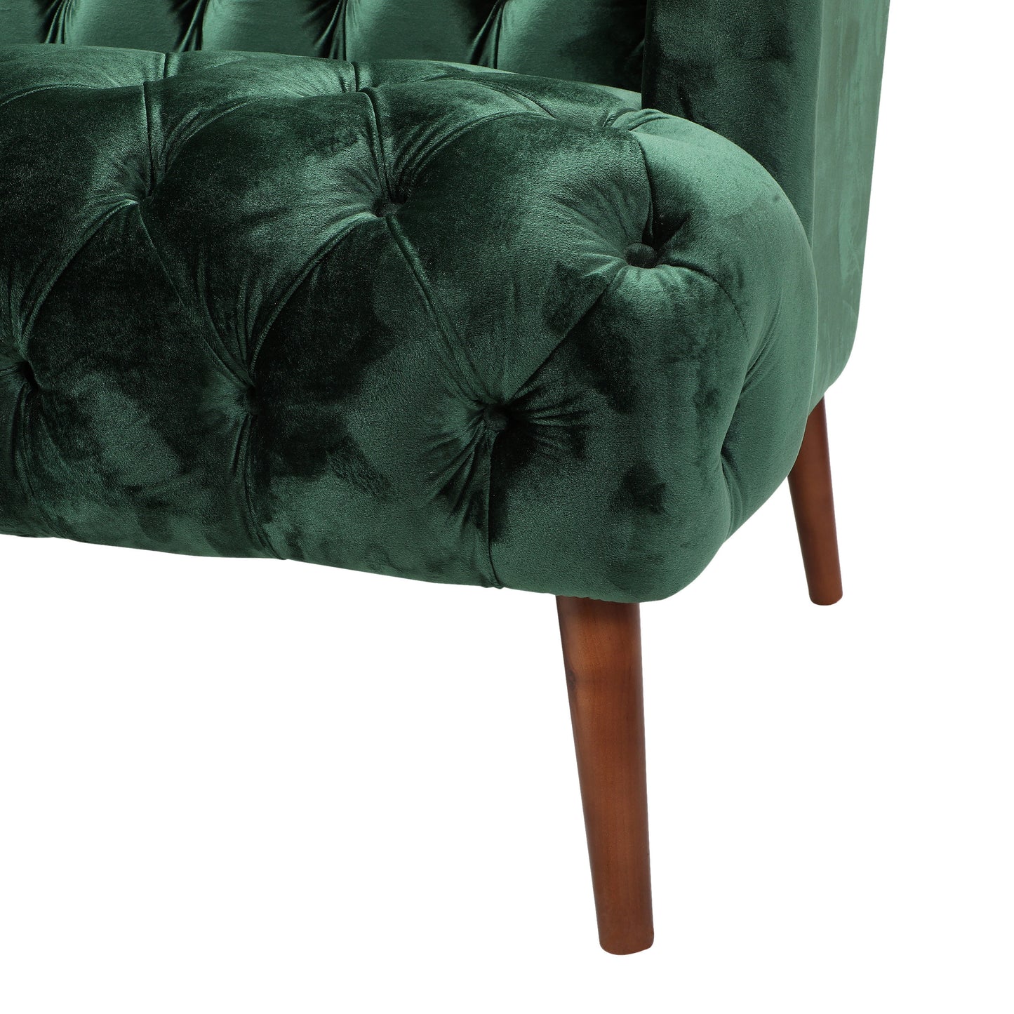 Mission Traditional Velvet Classic Sofa