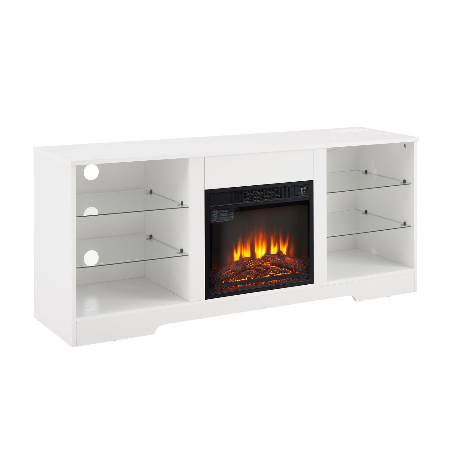 Marcel Modern LED Fireplace TV Stand