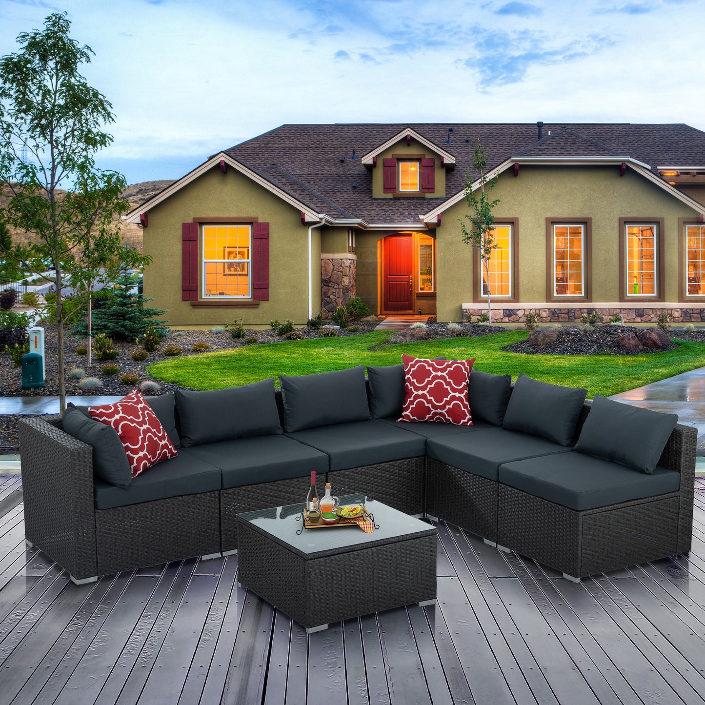 Irvington Modern Wicker Outdoor Furniture