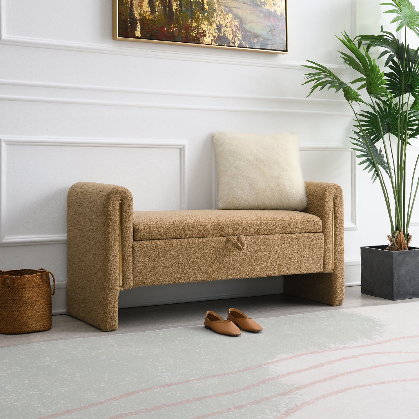 Mission Modern Simple Storage Bench