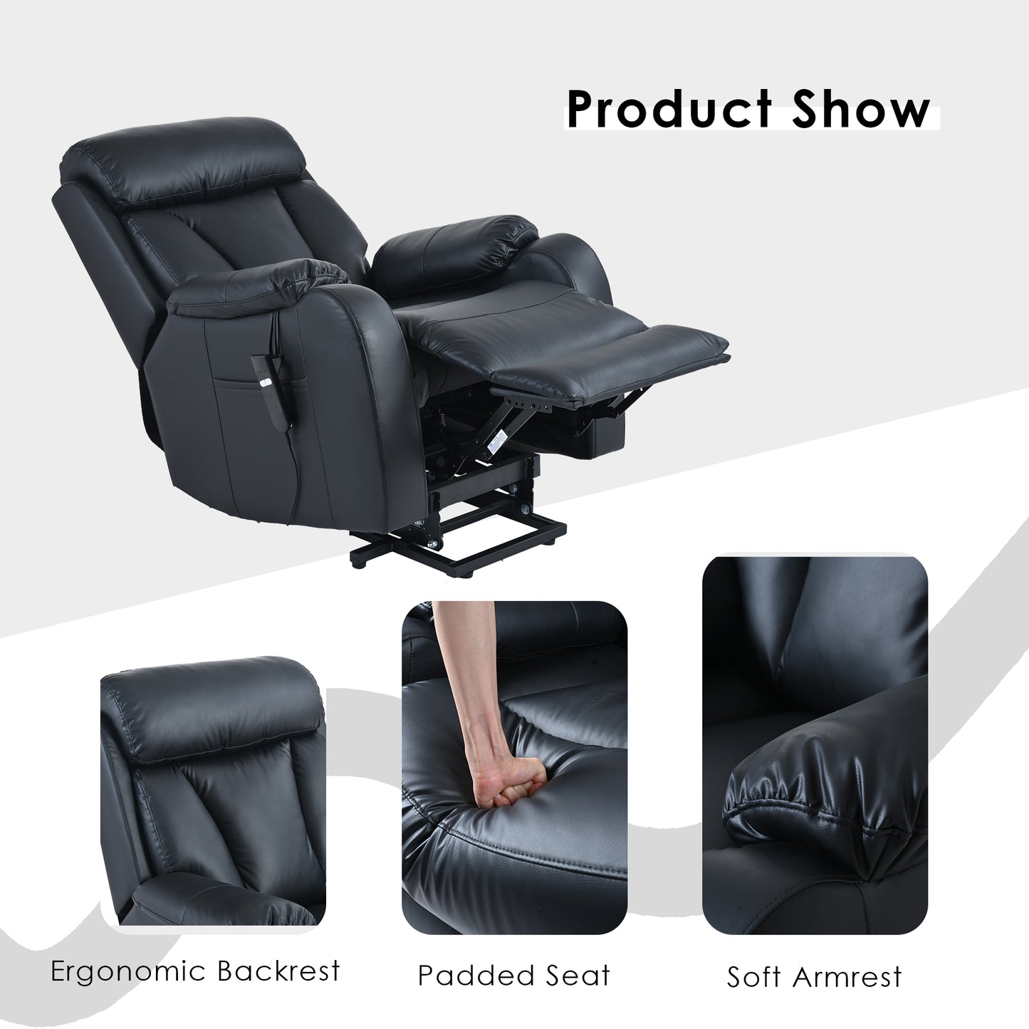 Healdsburg Modern Electric Power Recliner Chair