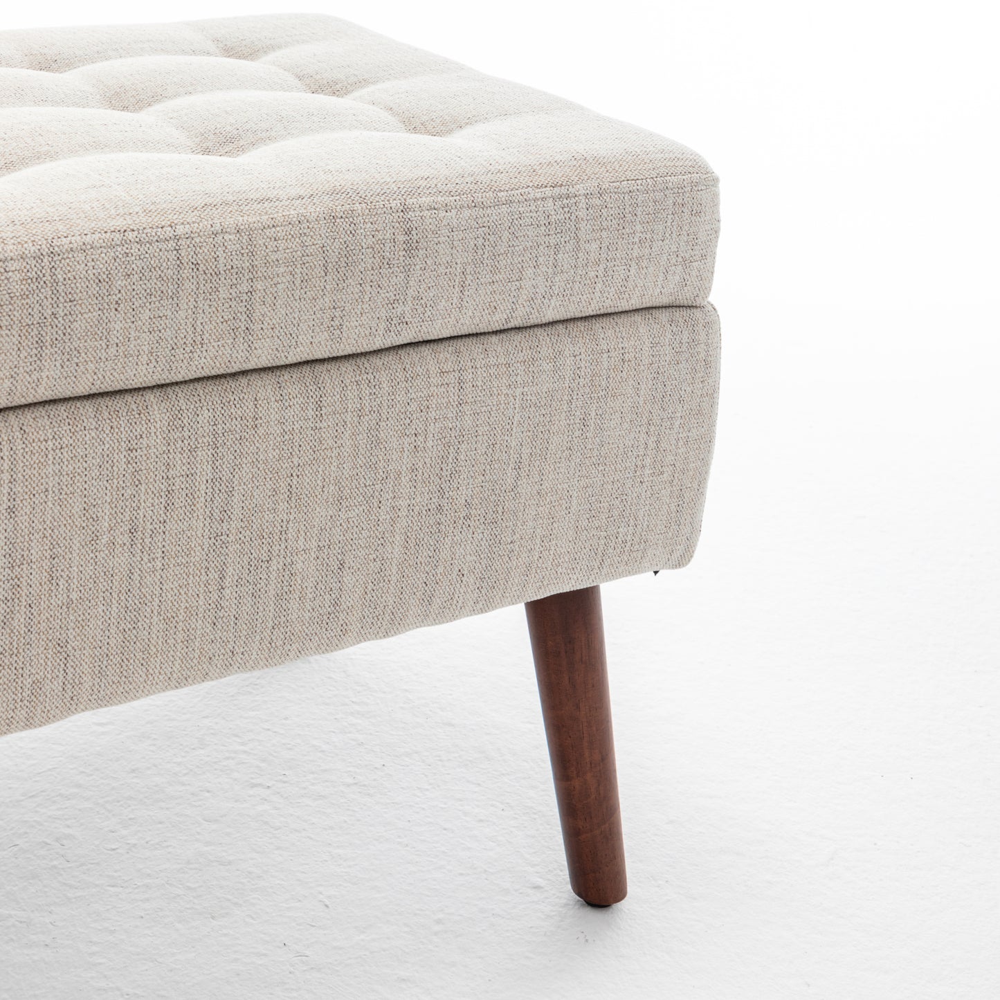 Kingsly Contemporary Upholstered Storage Bench