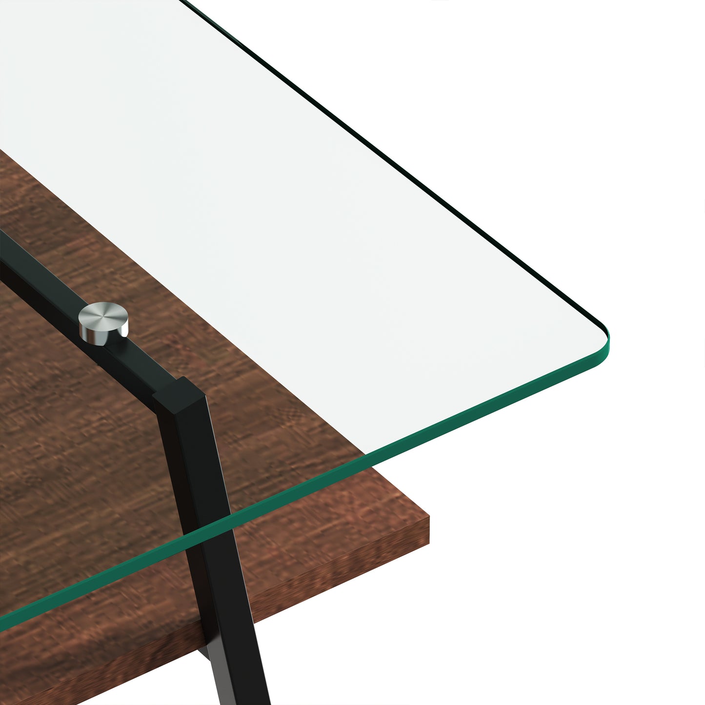Lula Modern Glass Coffee Table
