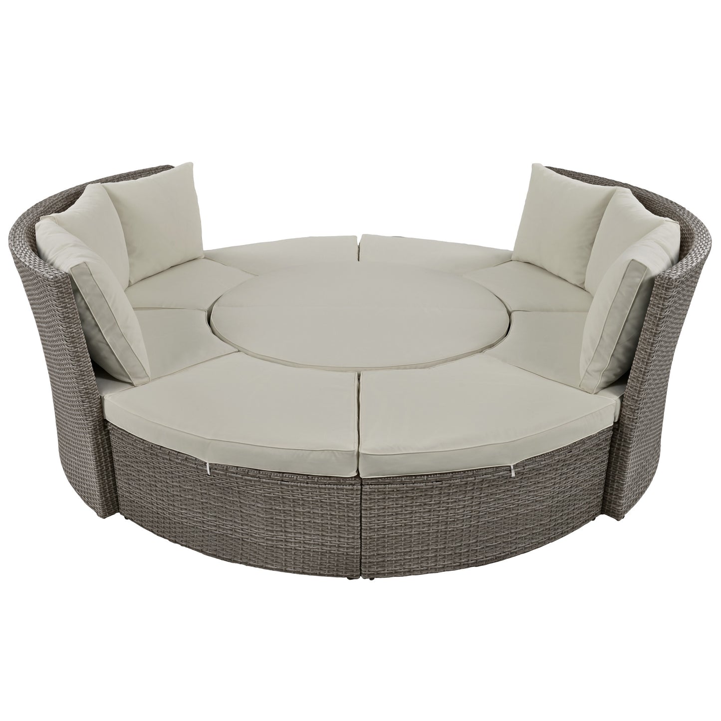 Justo Modern Patio Rattan Daybed