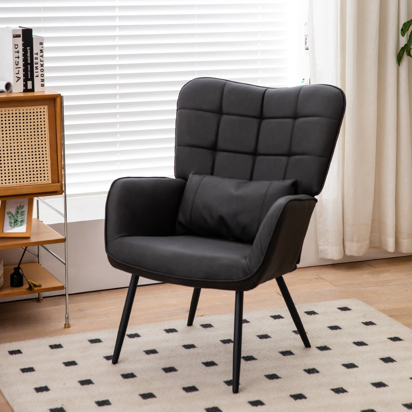 Oakridge Modern Leather Accent Chair