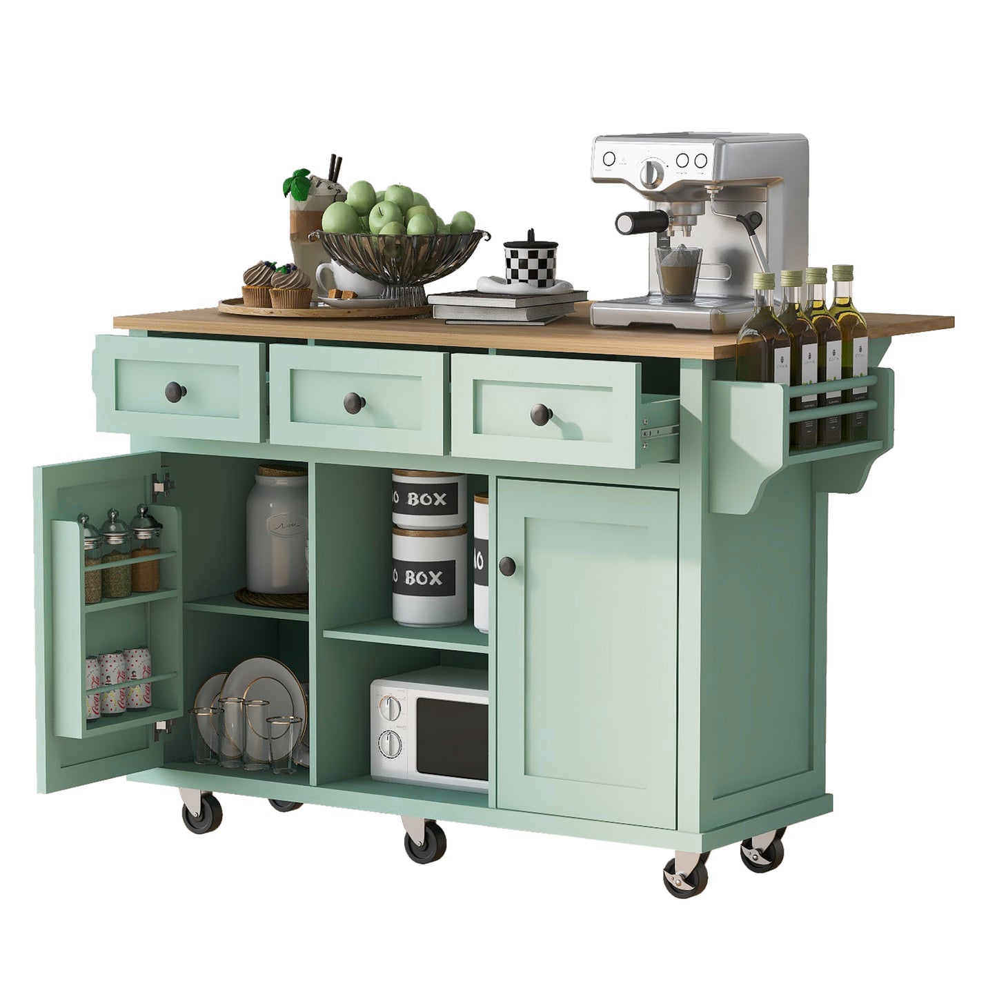 Justo Craftsman Elegant Desing Kitchen Island