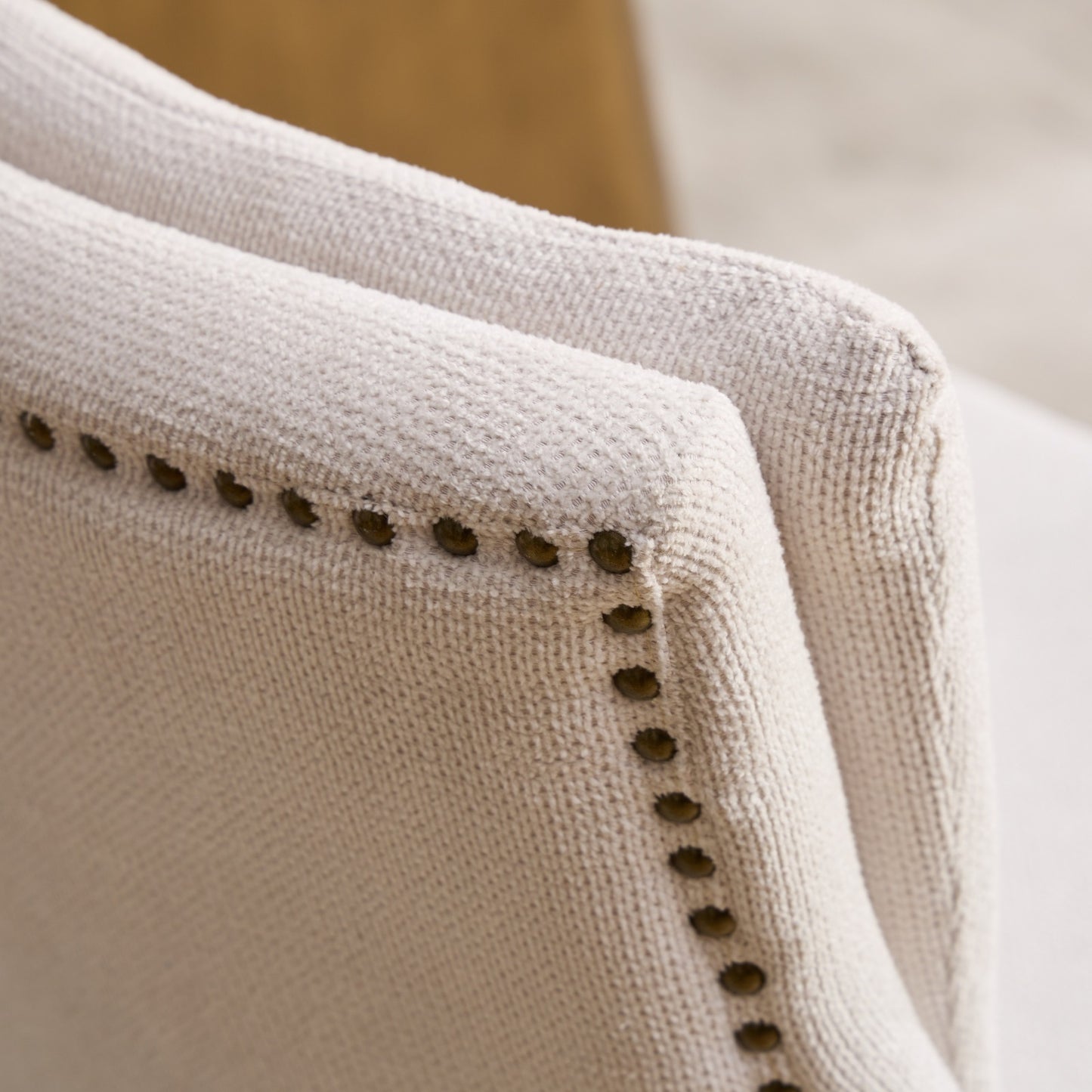Calista Contemporary Double-layer Chenille Dining Chairs