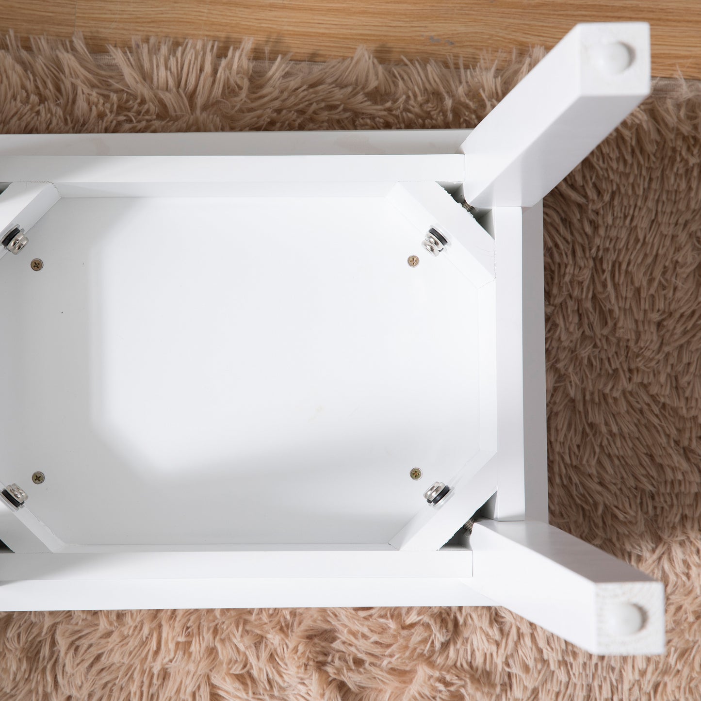 Eda Modern Cushion Vanity Stool