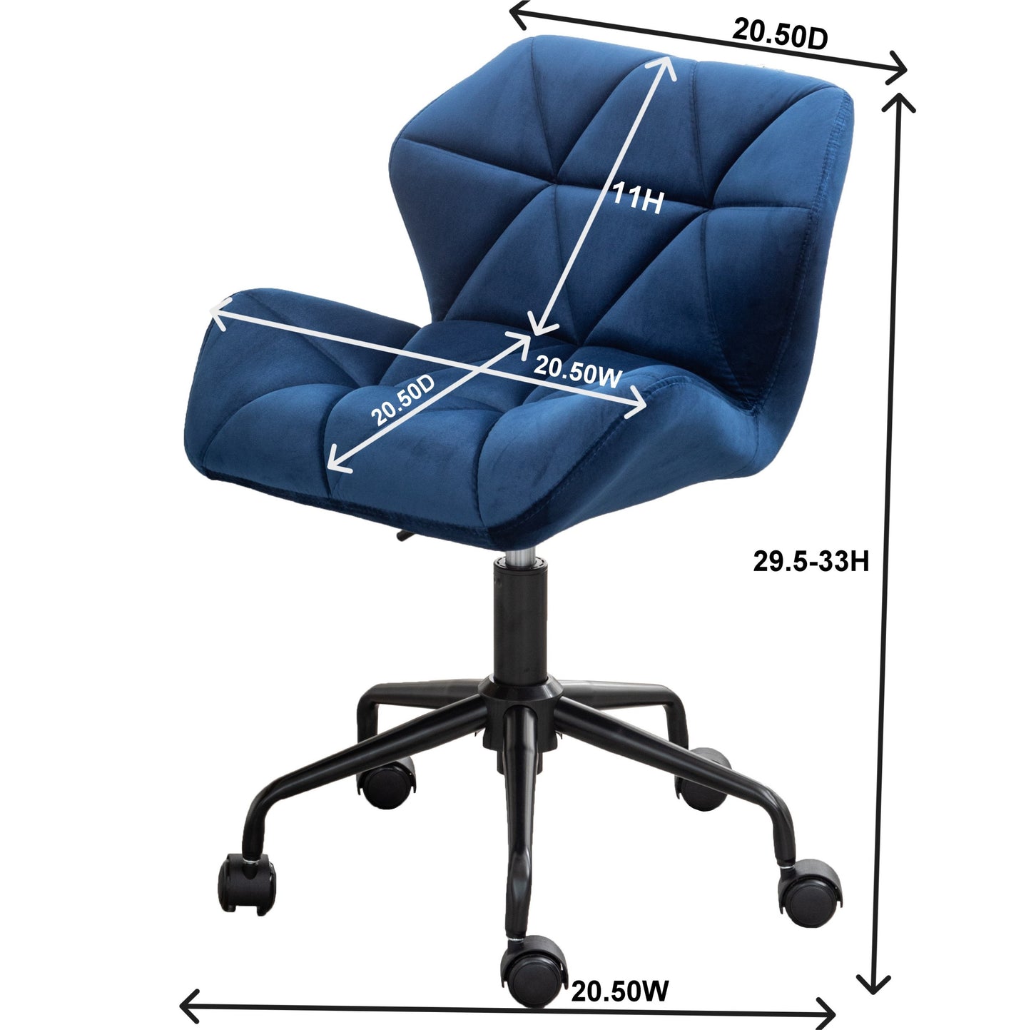 Eda Modern Tufted Swivel Chair