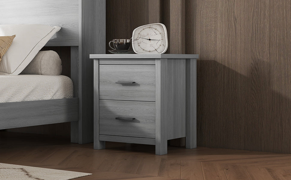 Centerville Modern Havenwood Rustic Nightstand