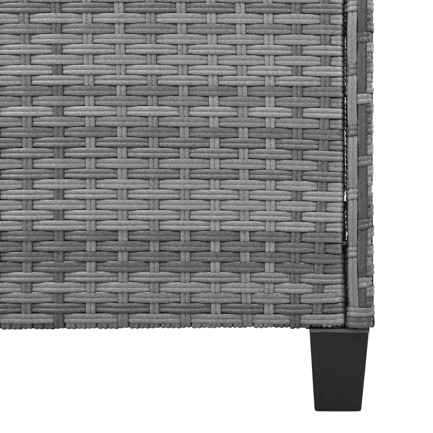 Warmsprings Contemporary U Style Rattan Patio Set