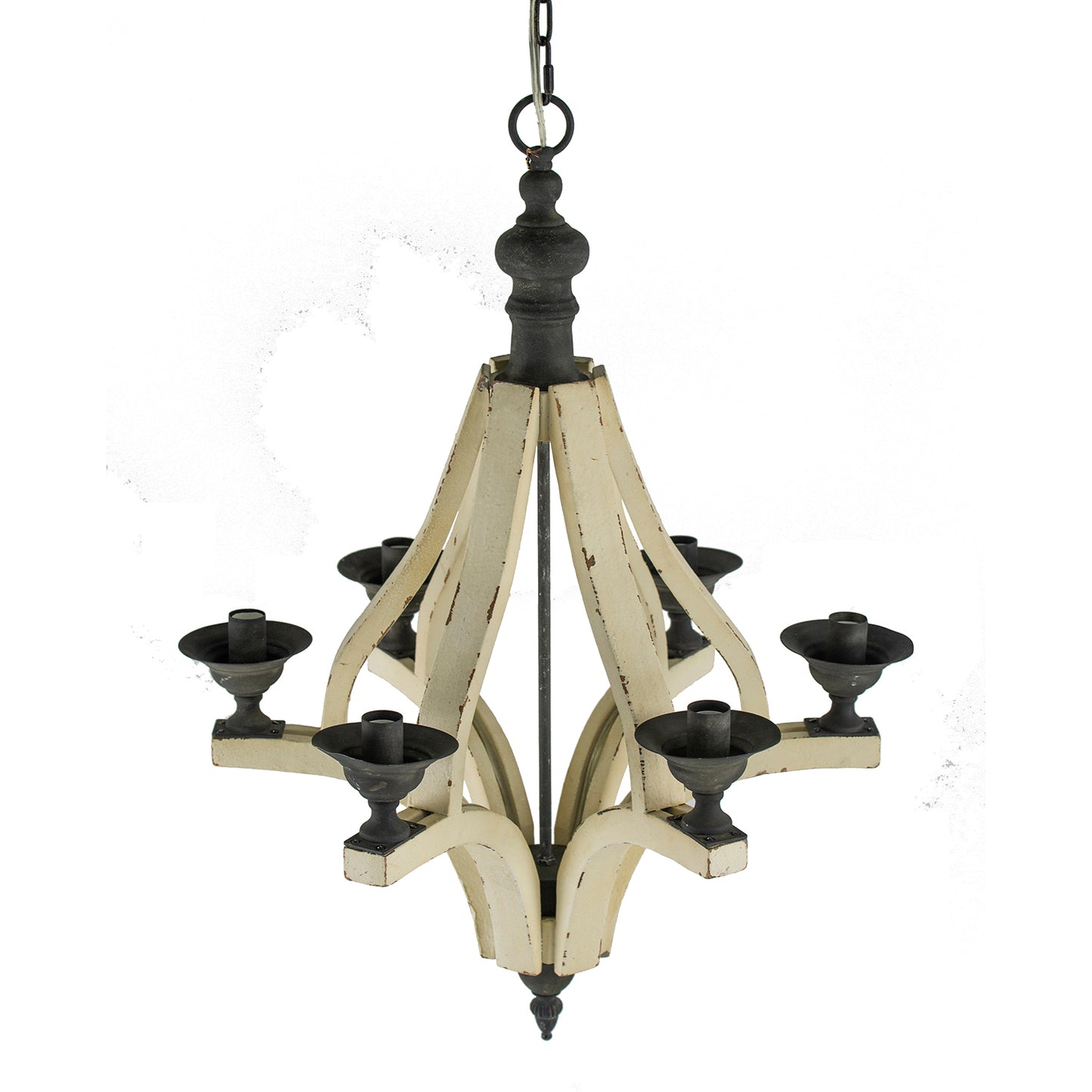Cleo Contemporary Crystal Flush Ceiling Light