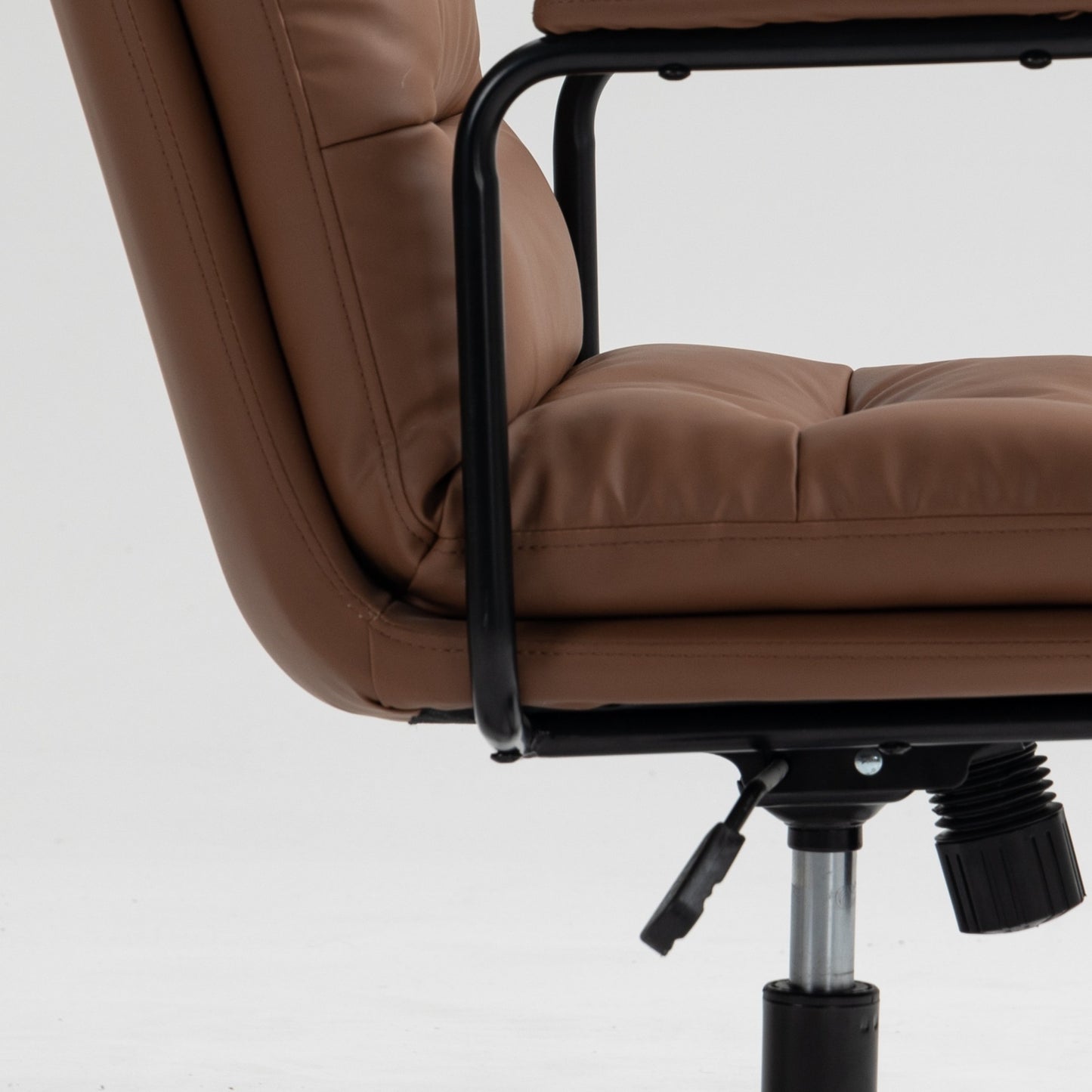 Napa Contemporary Ergo Leather Desk Chair