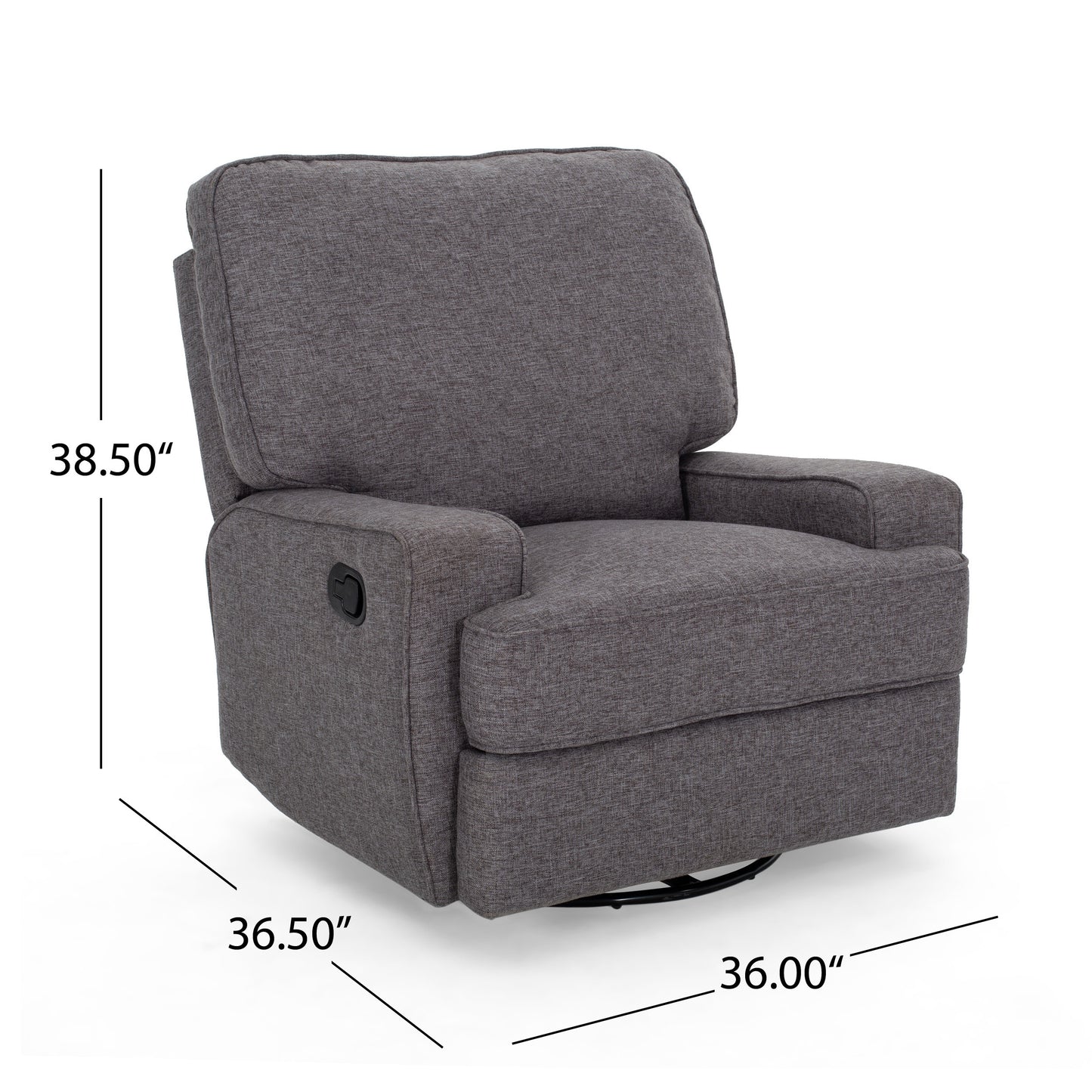 Elmcrest Modern Wide Manual Standard Recliner