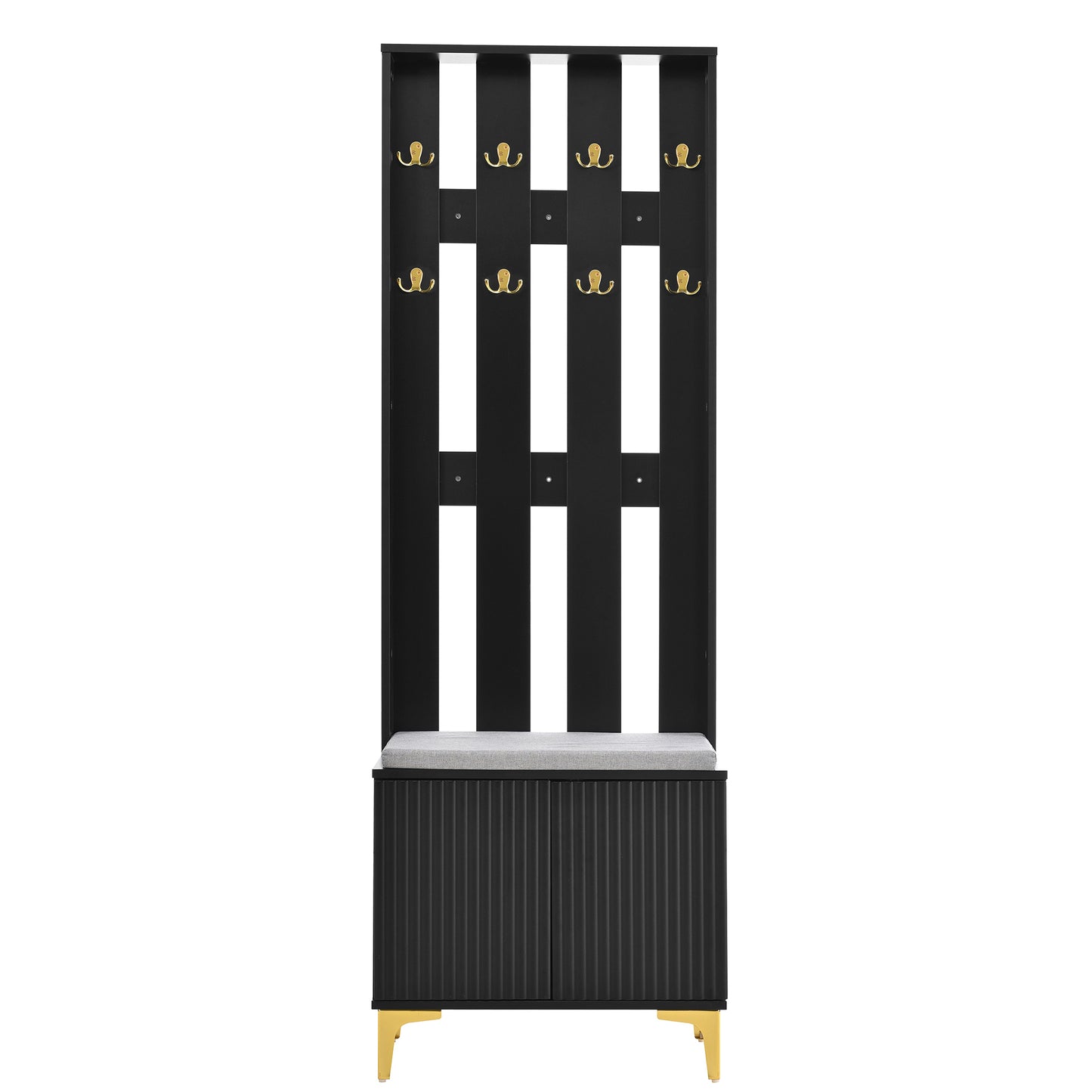 Warmsprings Modern Luxury Storage Coat Racks