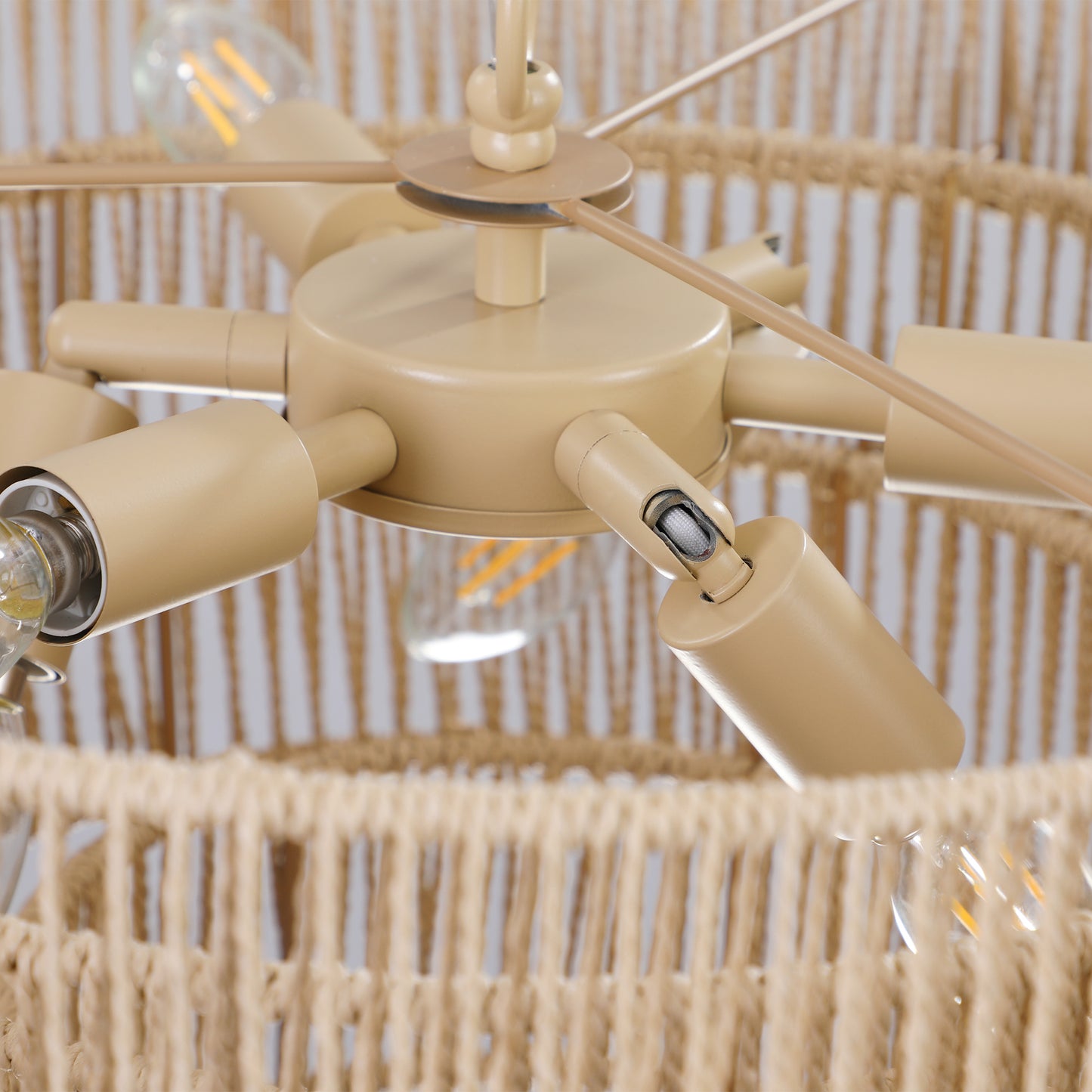 Fitch Modern Rattan Pendant Light