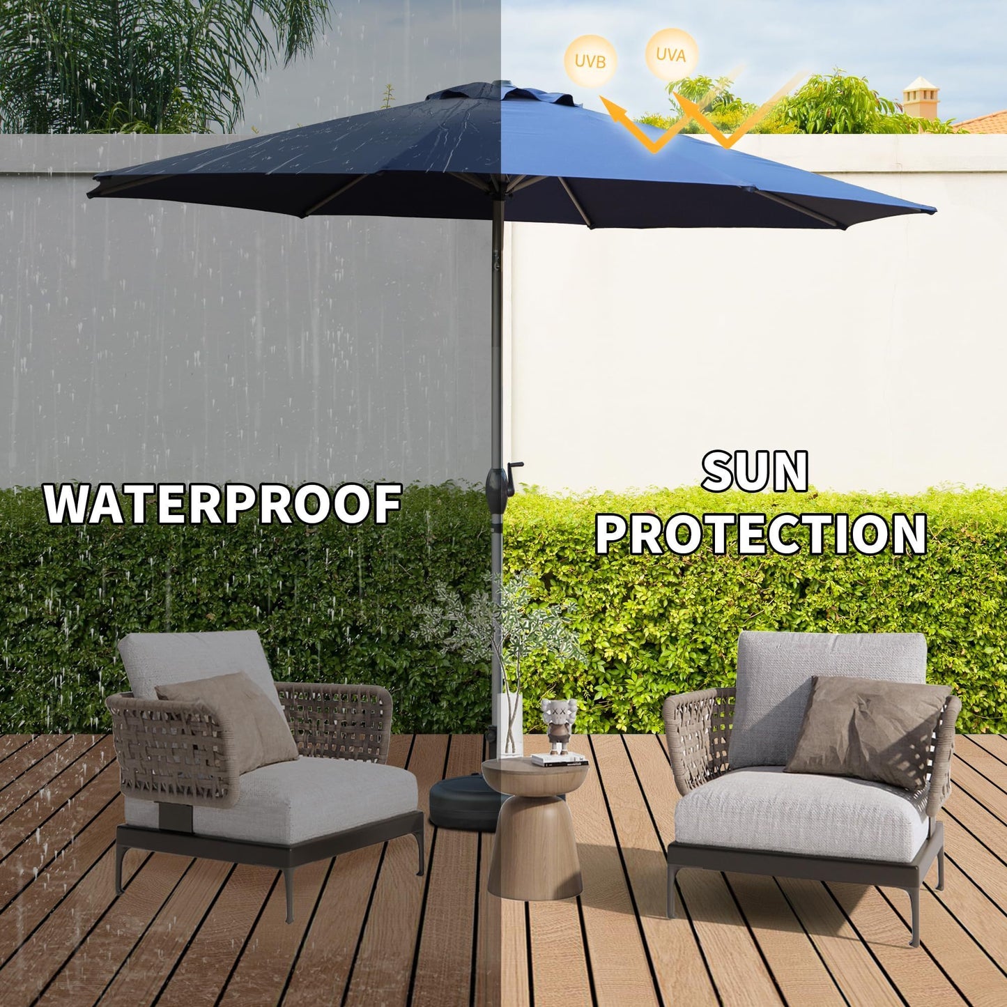 Fremont Contemporary Patio Umbrella
