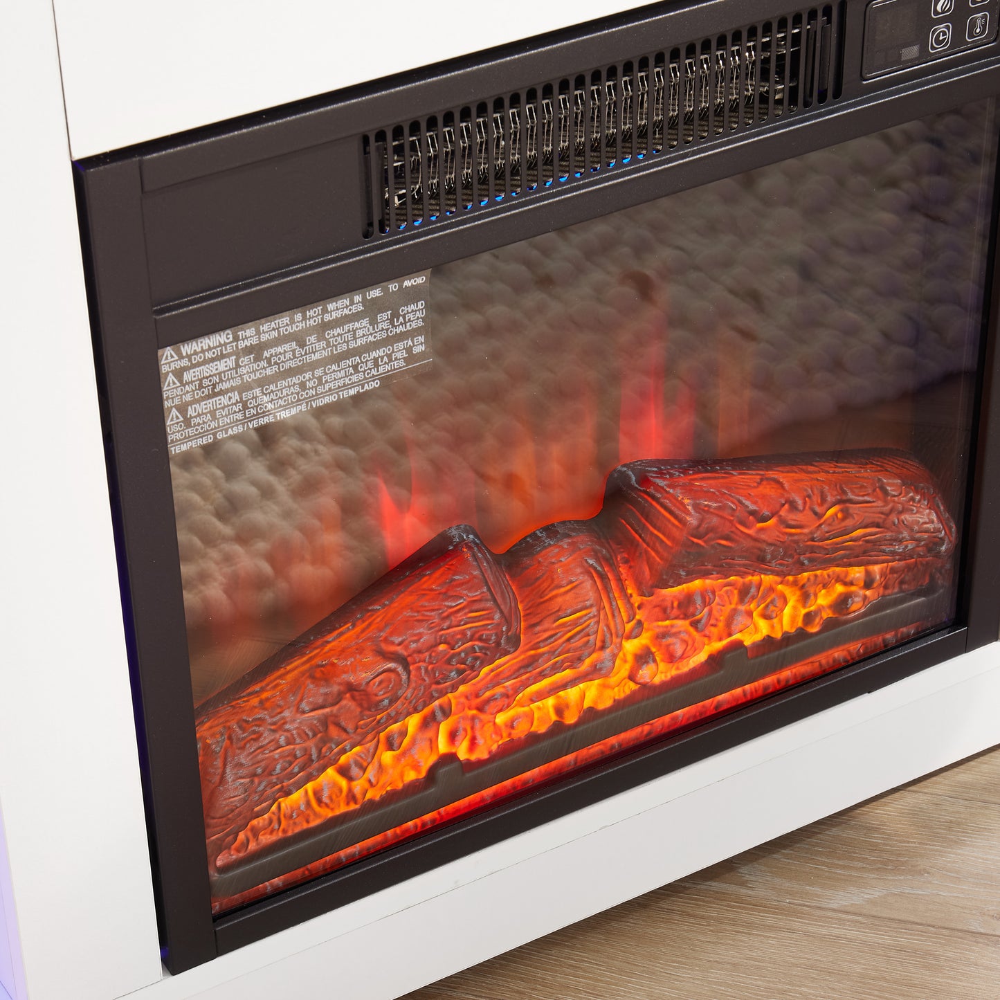 Marcel Modern LED Fireplace TV Stand