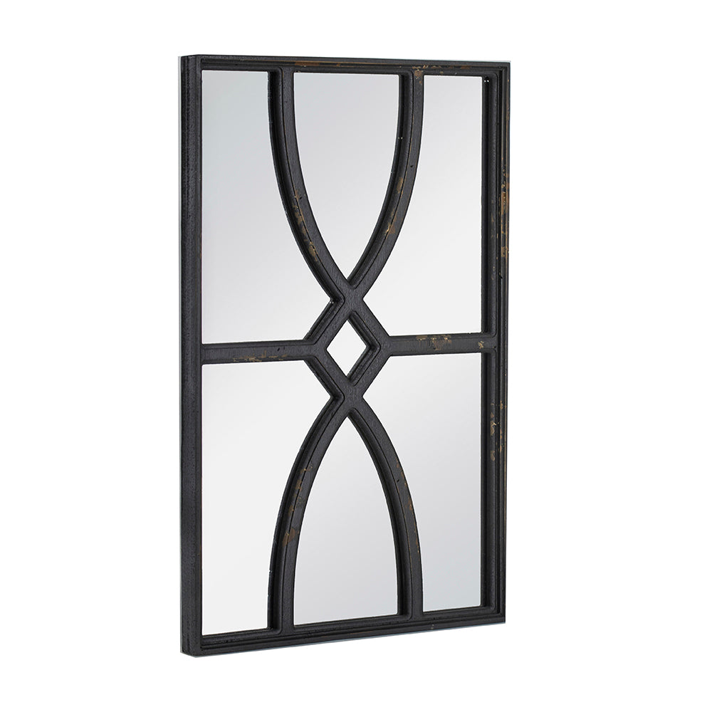 Lazzareschi Craftsman Wooden Wall Mirror