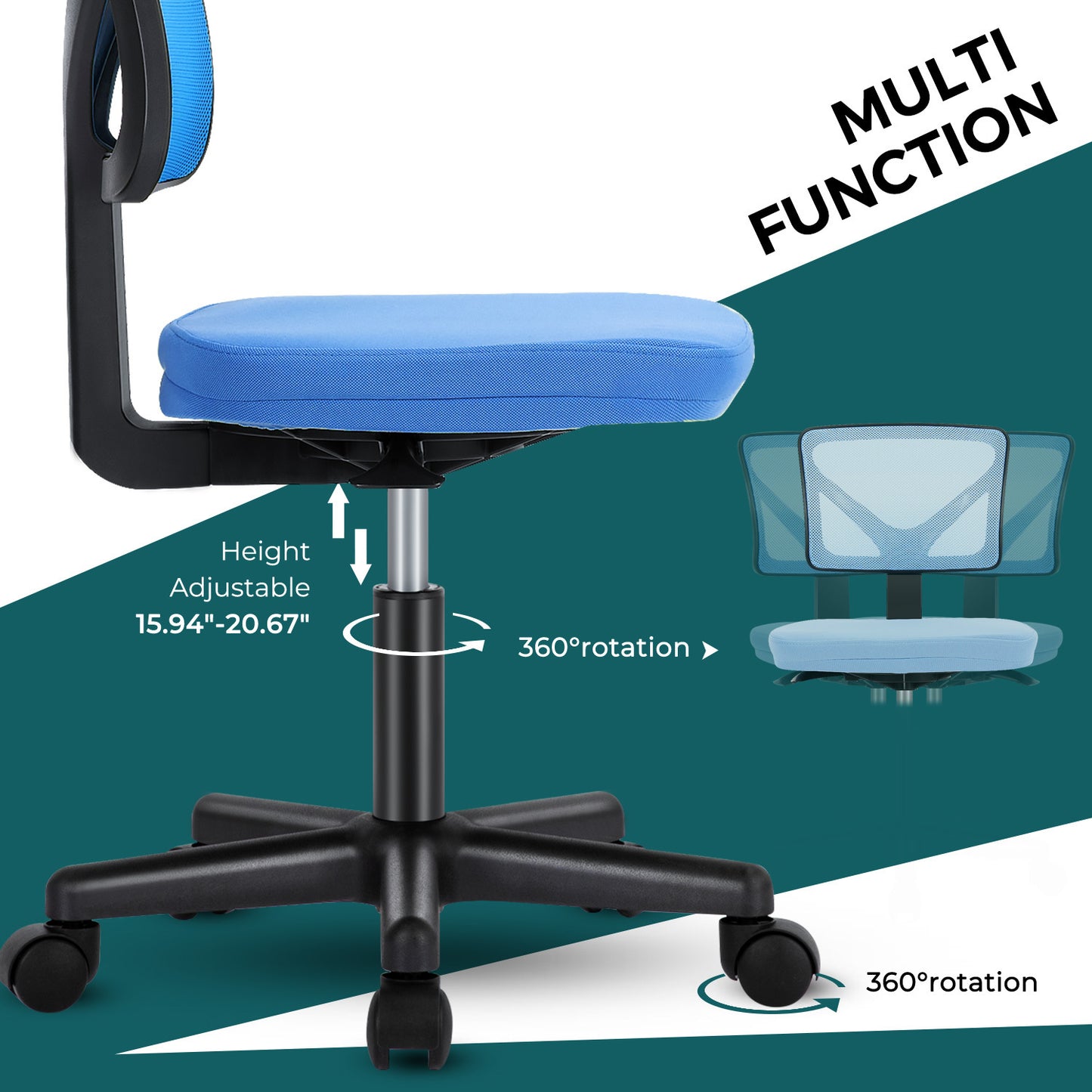Marites Modern Lumbar Office Chair