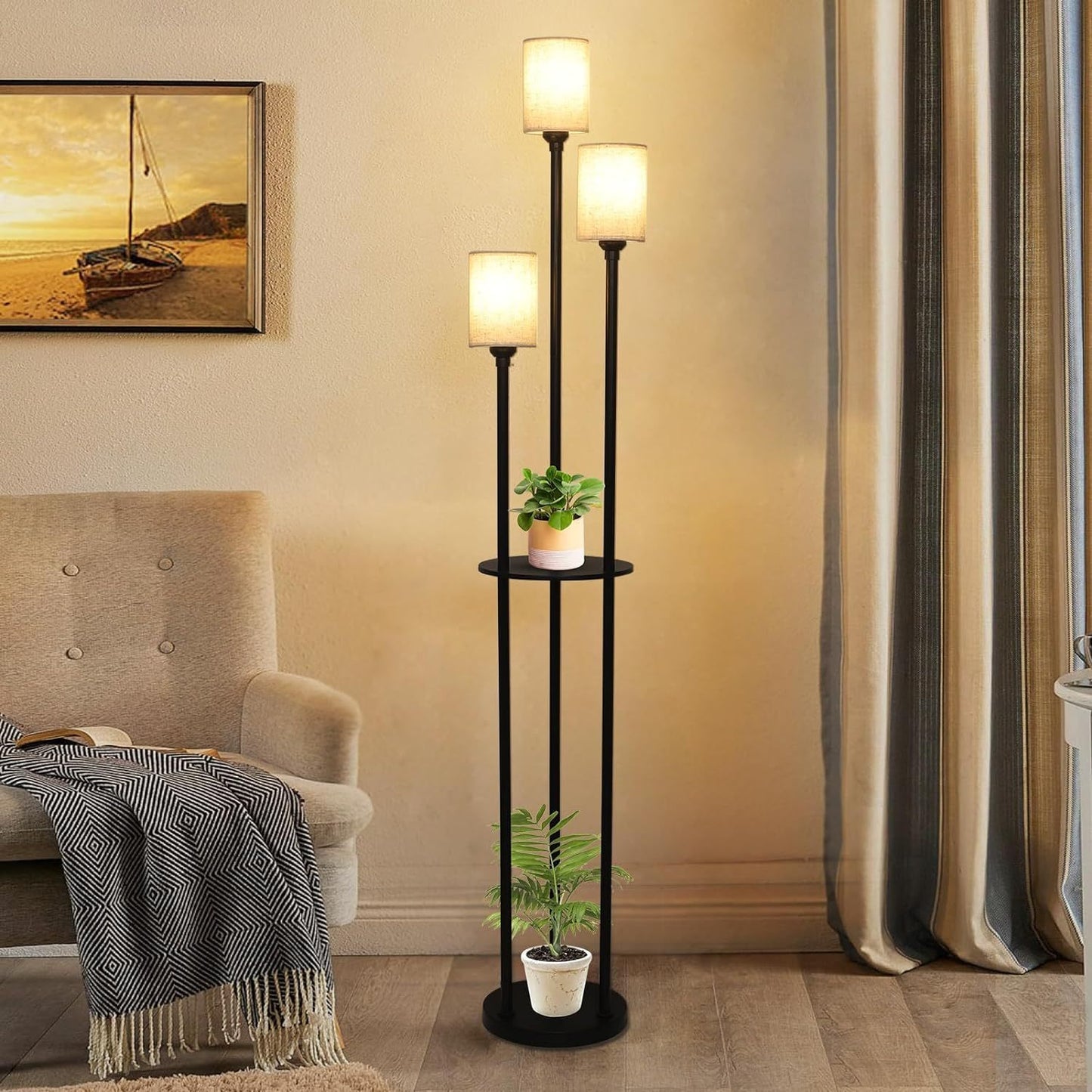 Ghivi Industrial Floor Lamp