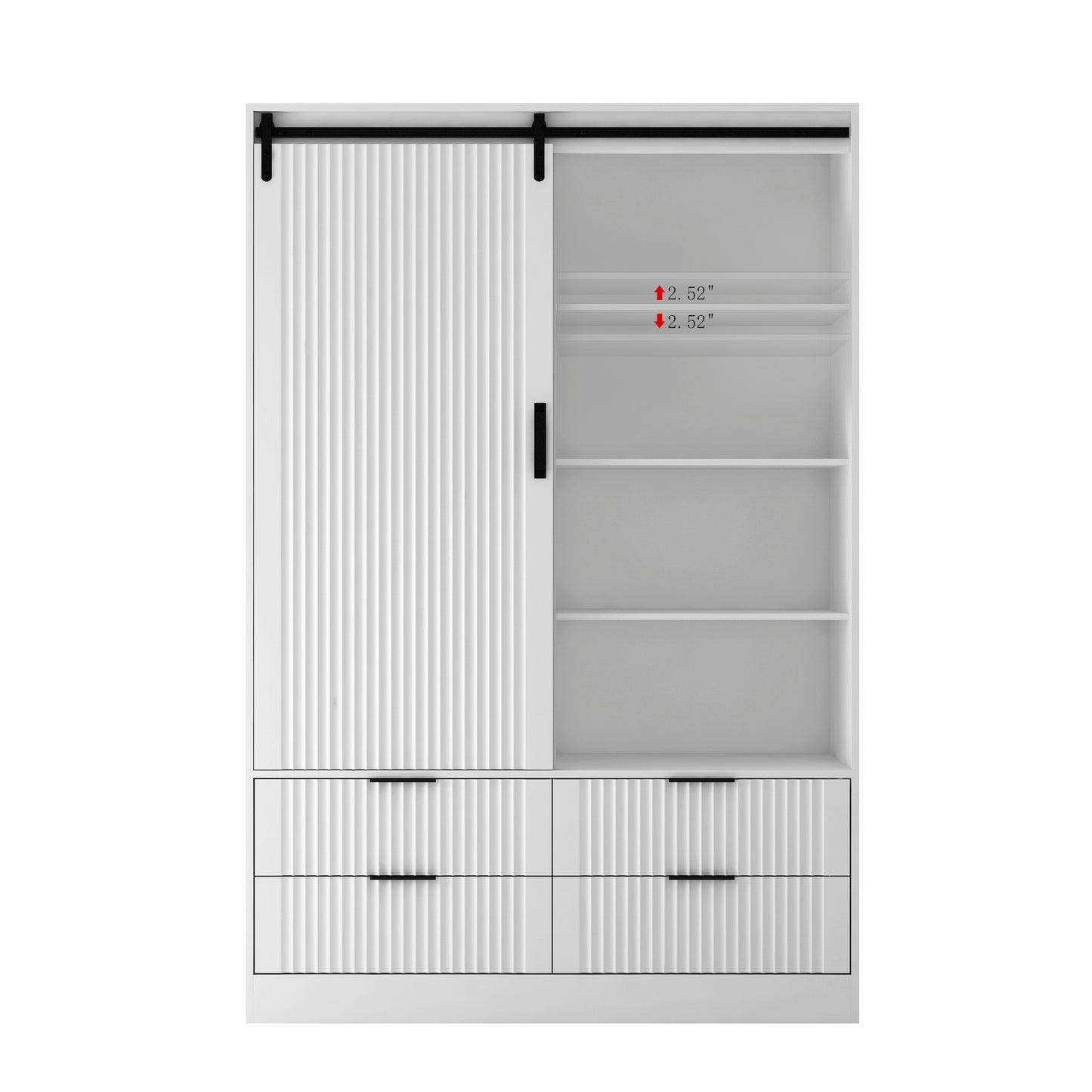 Fremont Contemporary Tall Bedroom Armoire