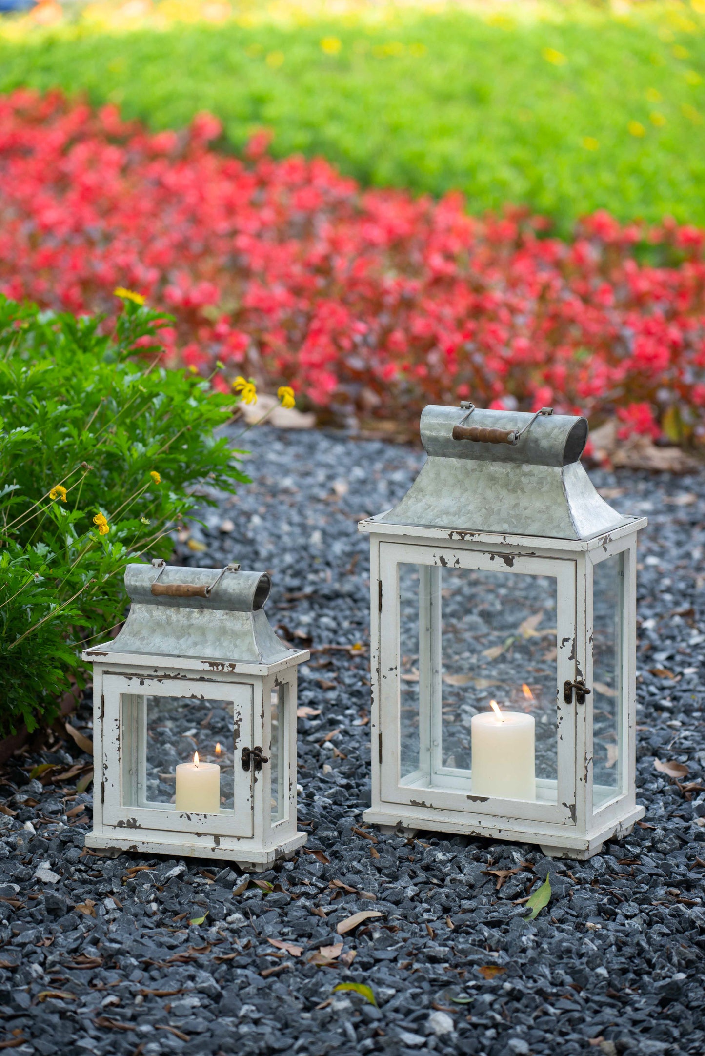 Warmsprings Craftsman Hurricane Lantern Holder