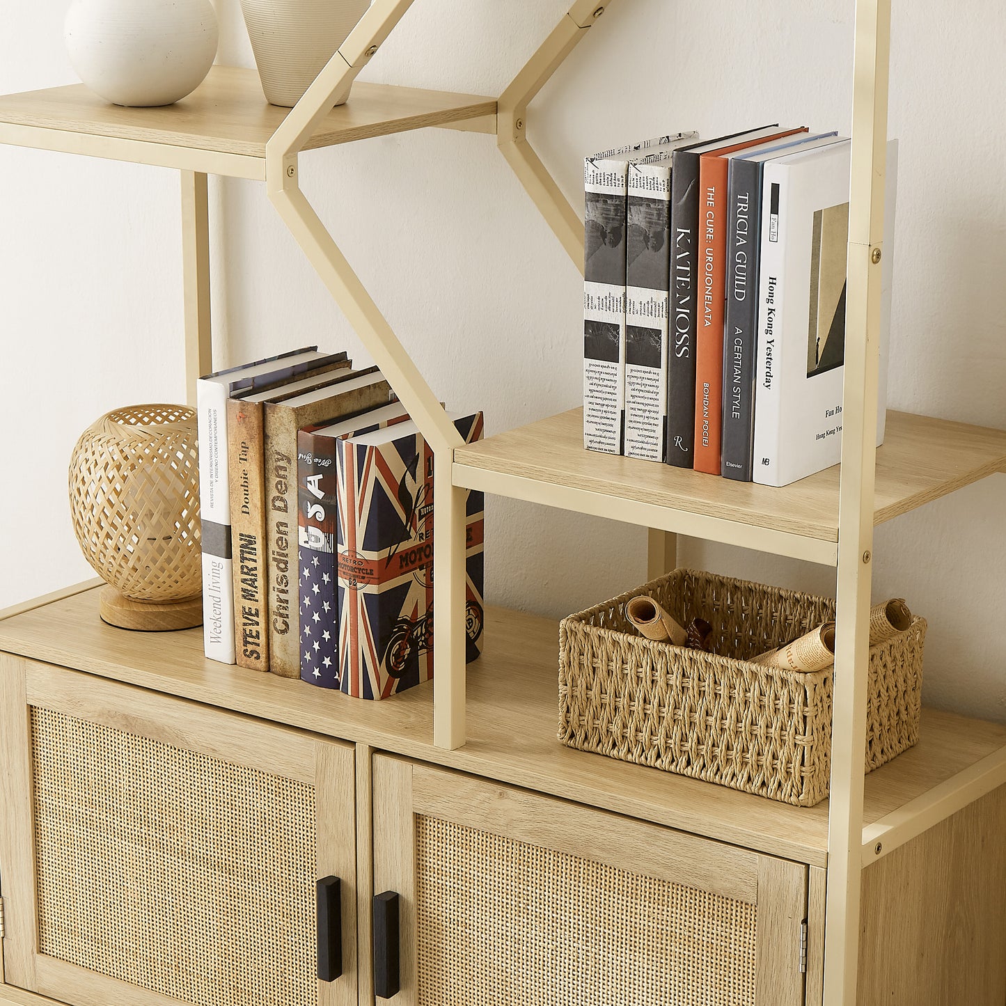 Bartholomew Modern Elegant Storage Shelve