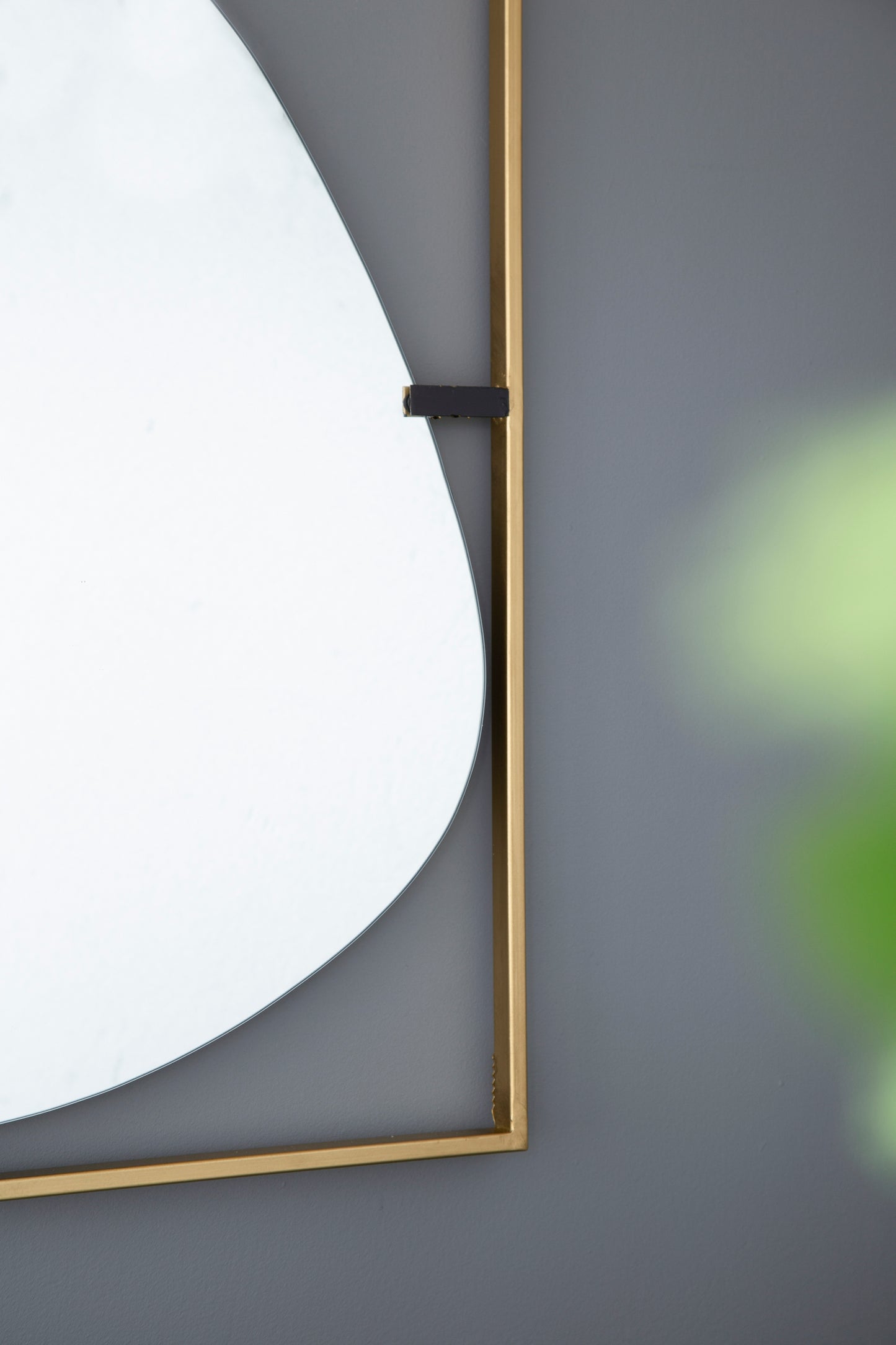Ghivi Contemporary Poppy Framed Mirror