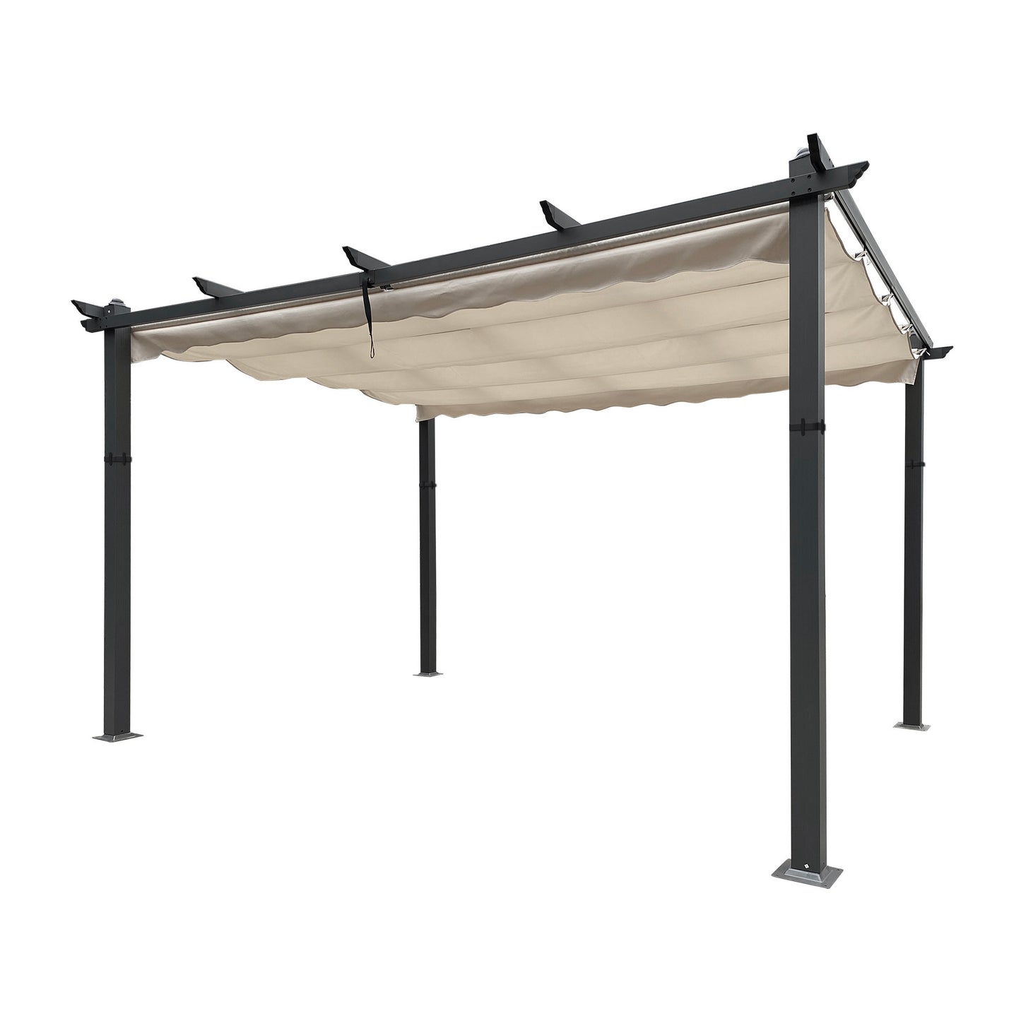 Mission Modern Retractable Sun Pergola
