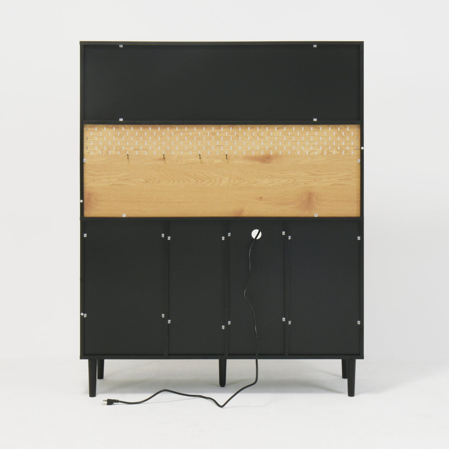 Somerset Modern Velvet Buffet Sideboard Cabinet