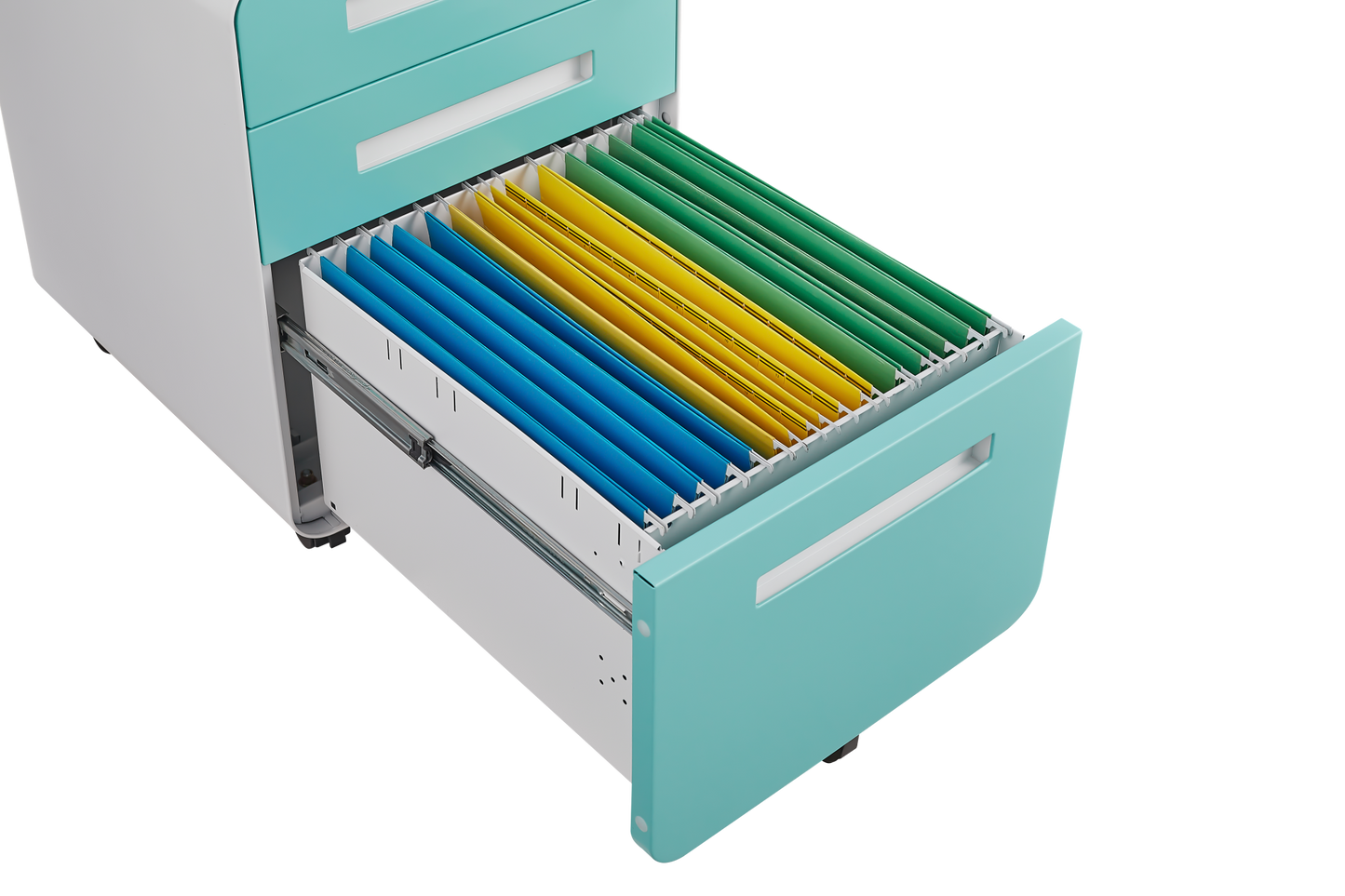 Mission Modern Mobile File Storage Cabinet