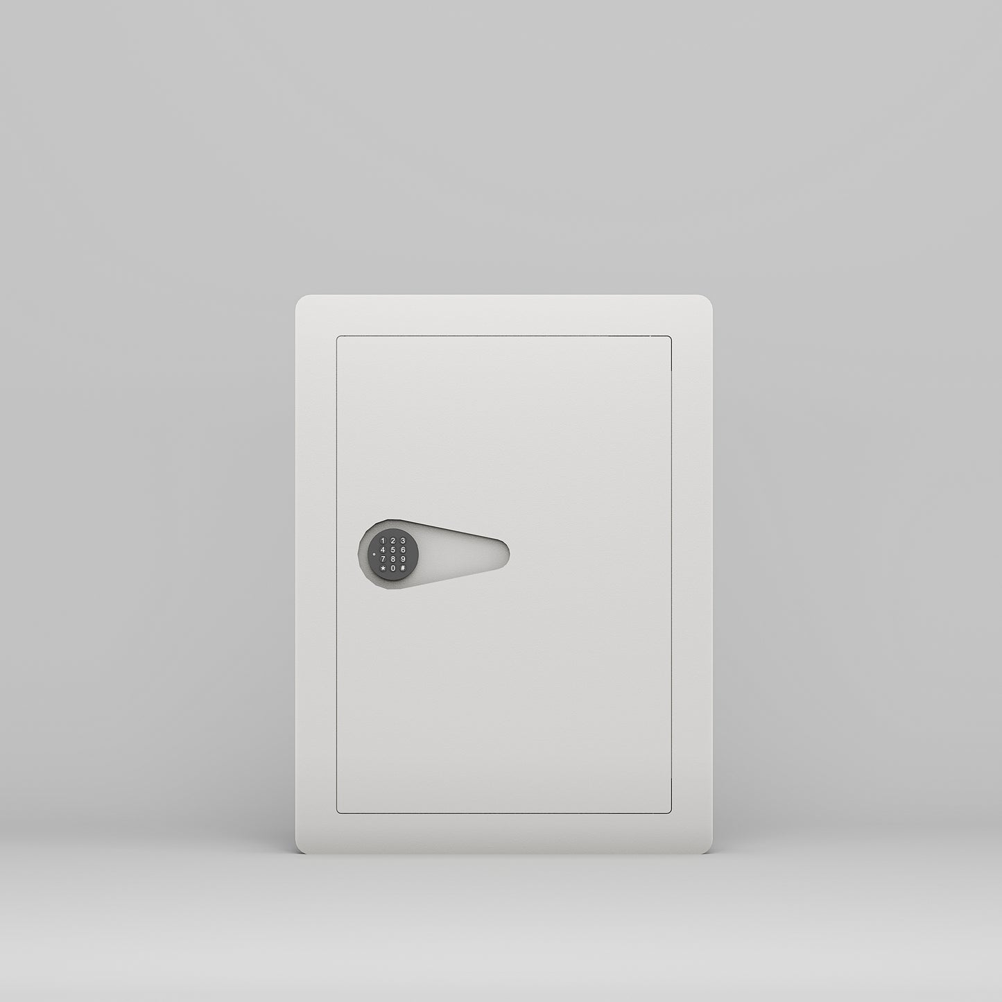 Westport Modern Digital Steel Wall Safe
