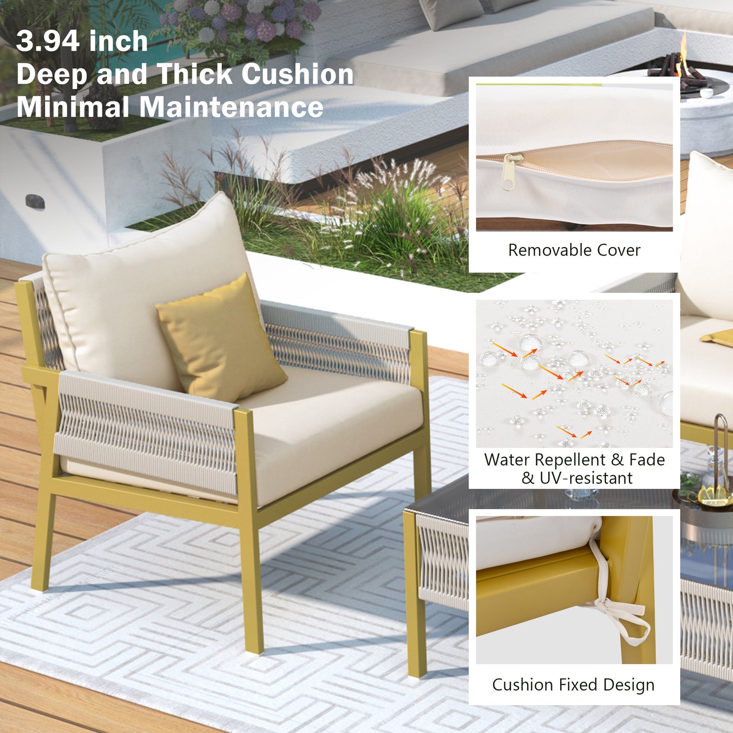 Elmcrest Modern Outdoor Living Comfort