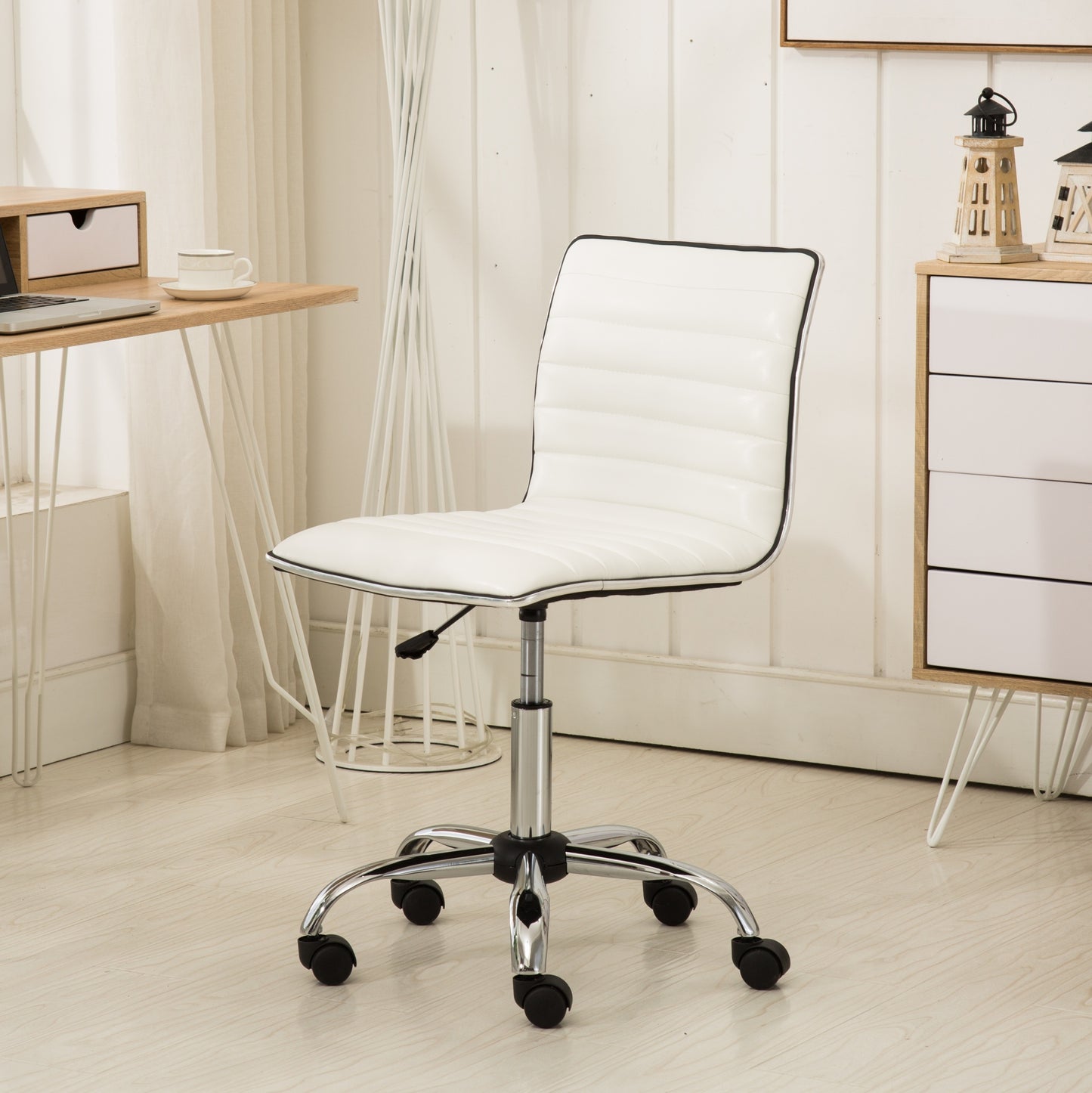 Lula Modern Chrome Office Chair