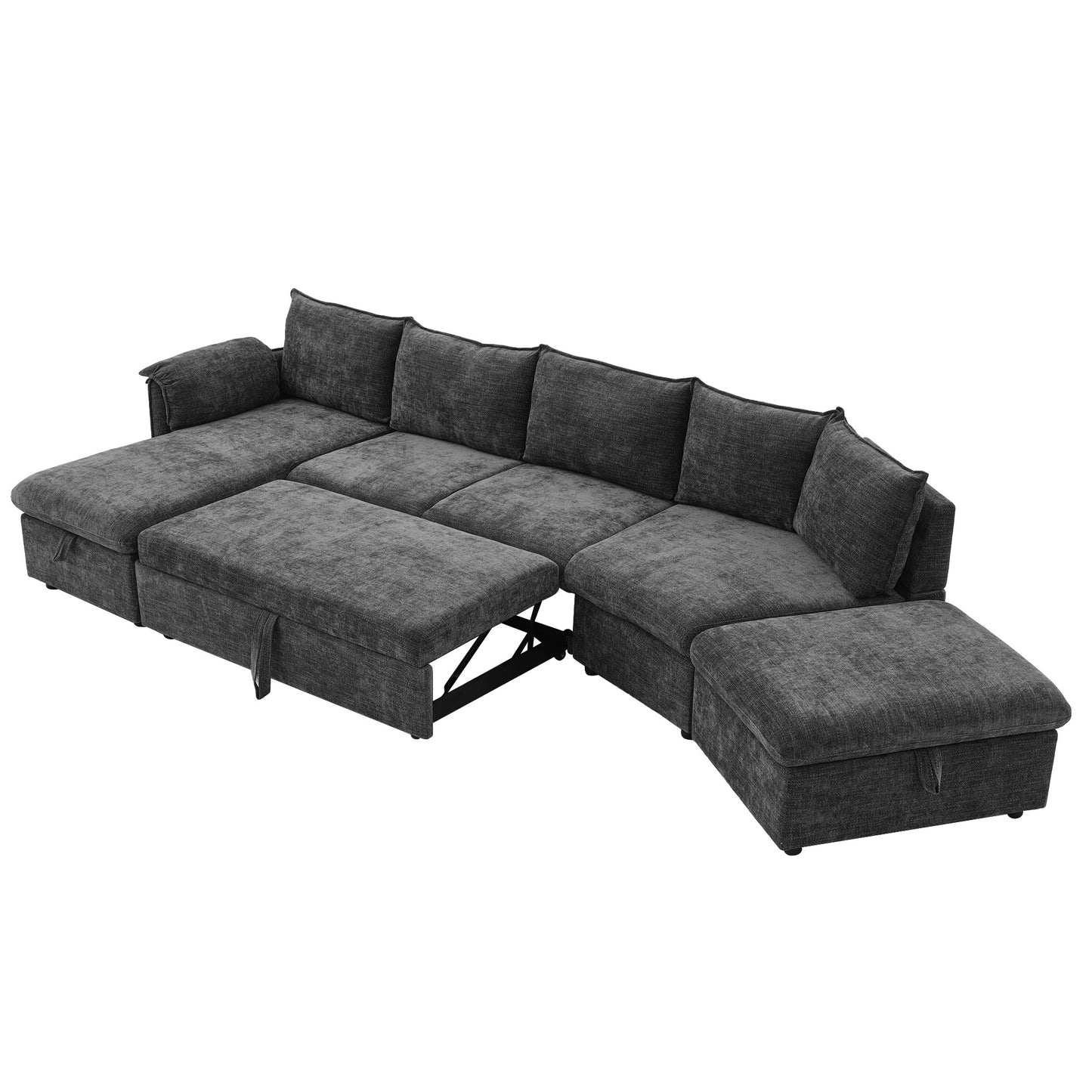 Sonoma Modern Pull-out Couch Sectional