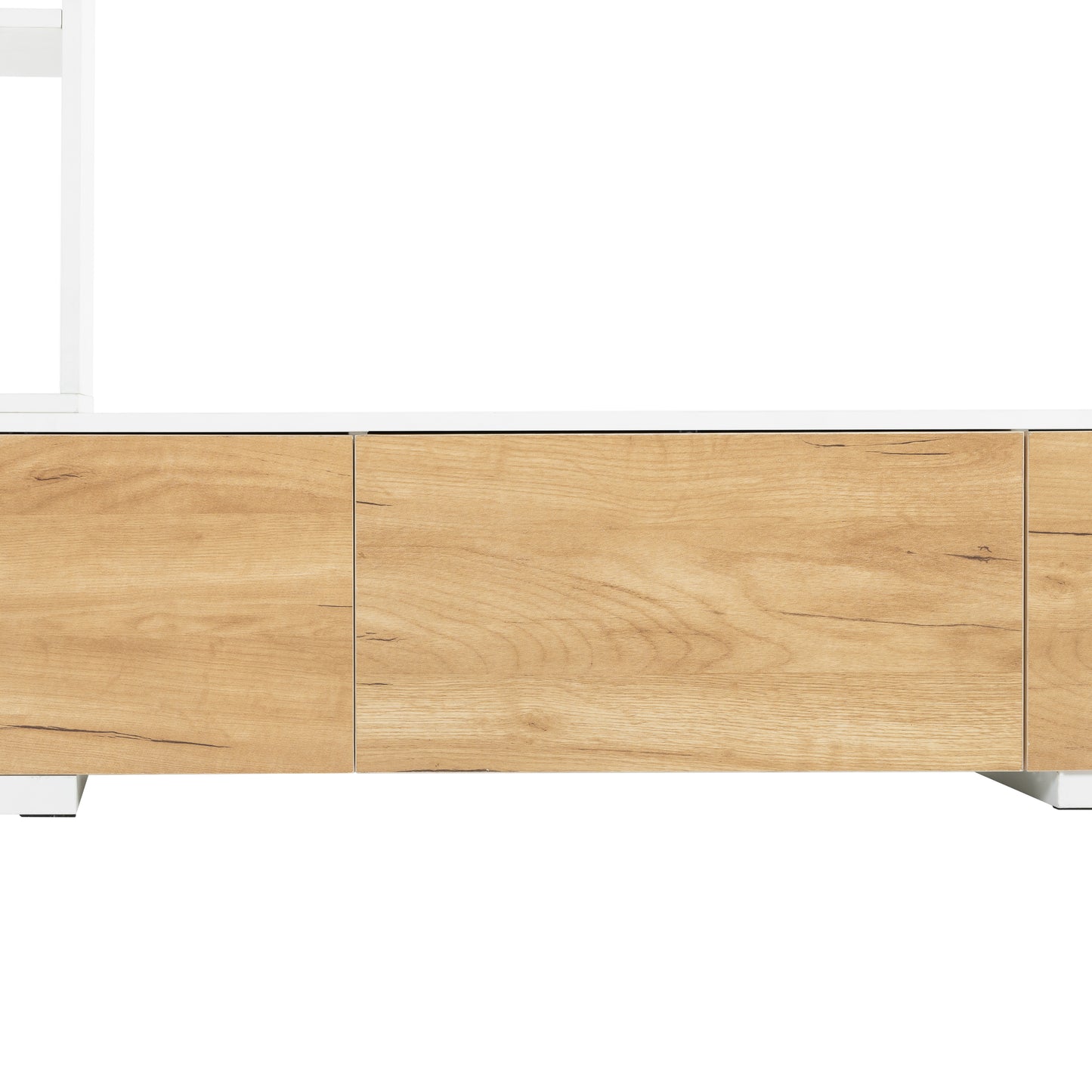 Amity Modern Extendable TV Stand Entertainment Center
