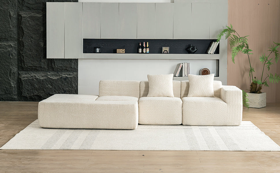 Luz Contemporary Sectional Sofa Set