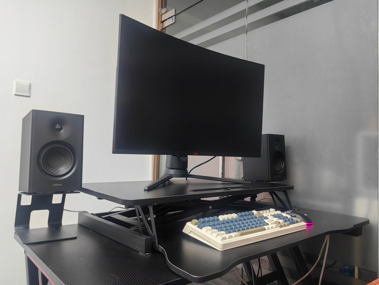 Mission Modern Adjustable Desk Converter