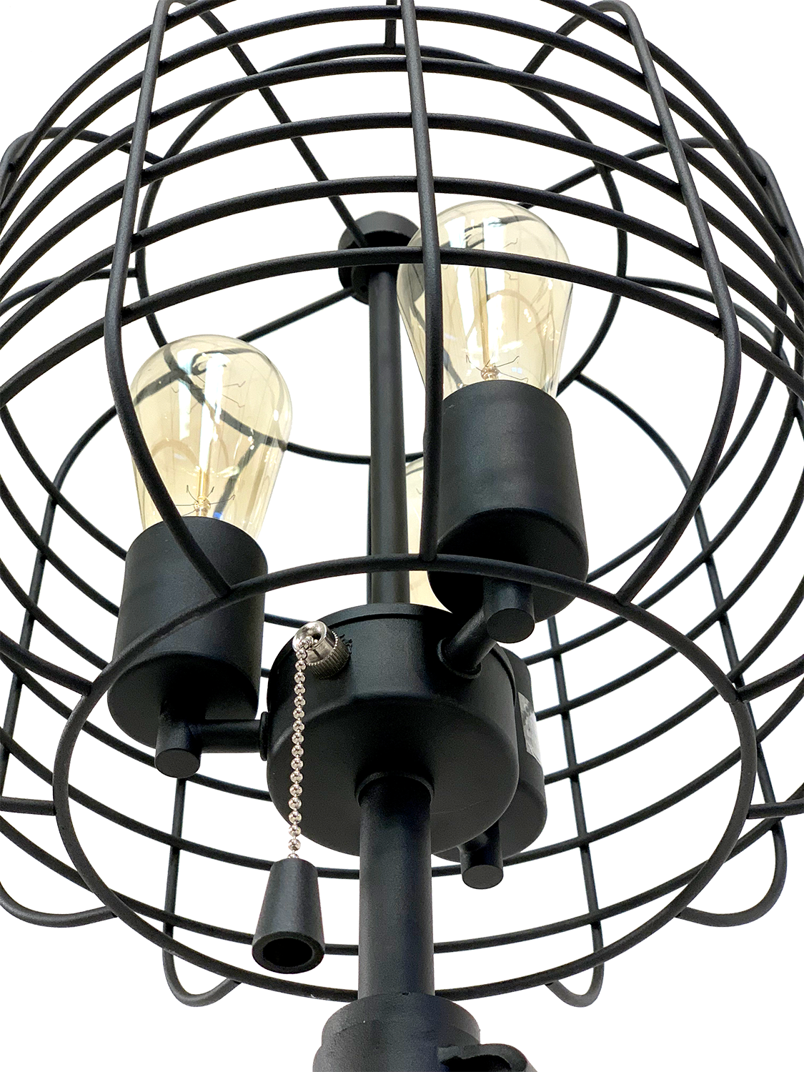Lazzareschi Industrial Wire Cage Lamp