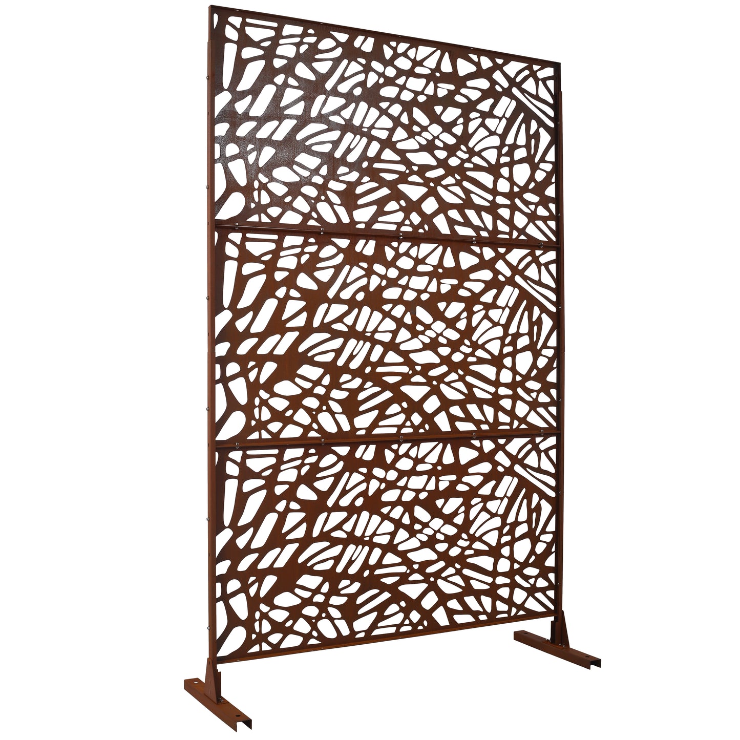 Bartholomew Industrial Metal Privacy Screen