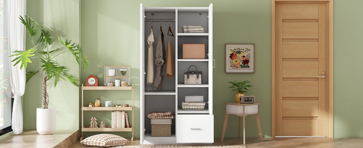 Napa Contemporary Wooden Armoire