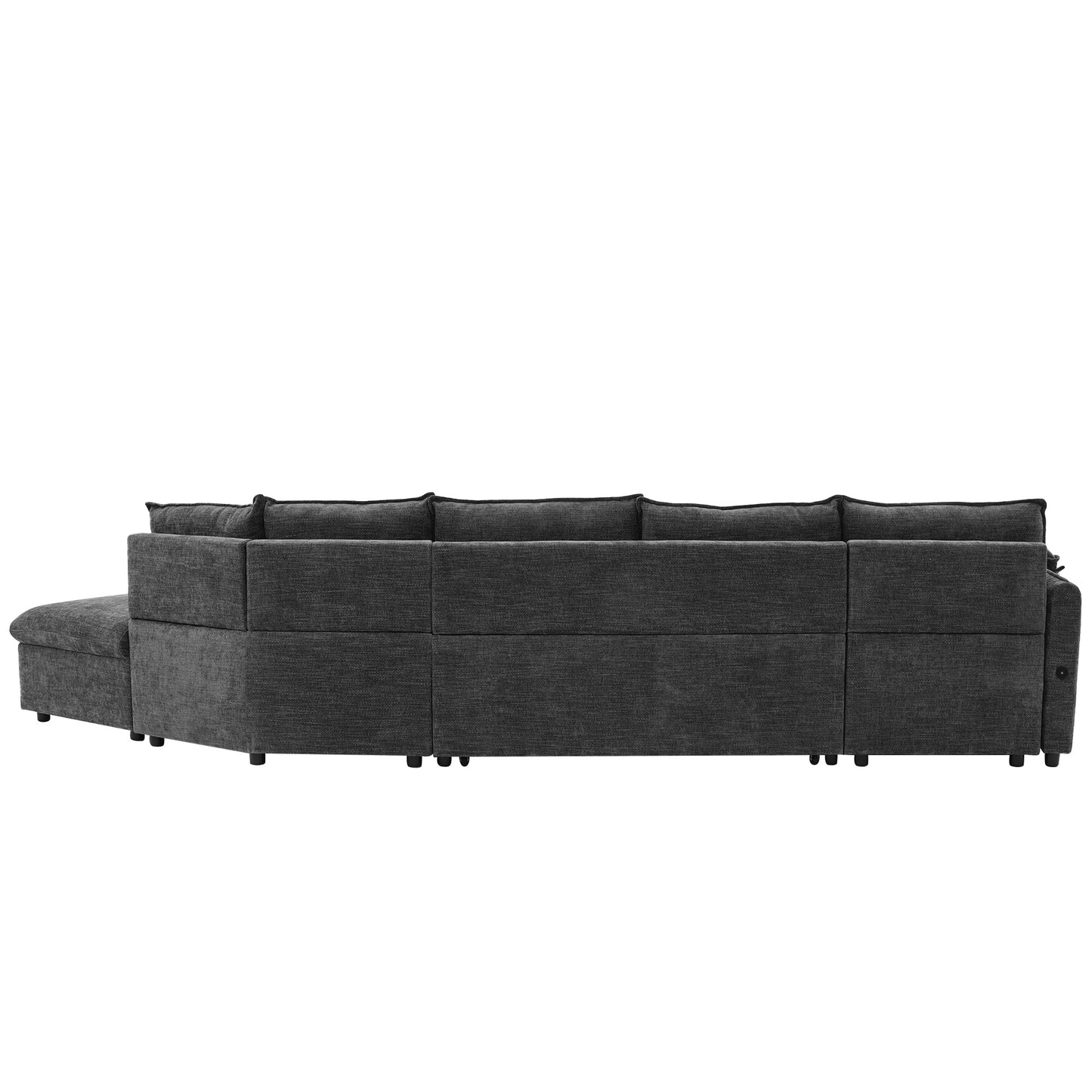 Sonoma Modern Pull-out Couch Sectional