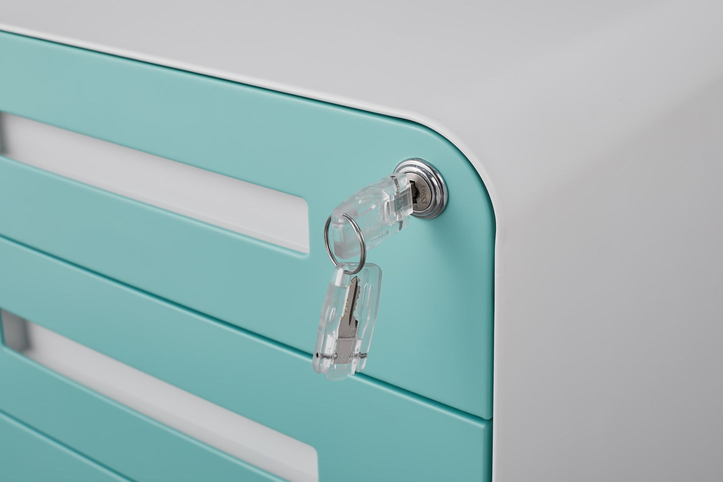 Mission Modern Mobile File Storage Cabinet