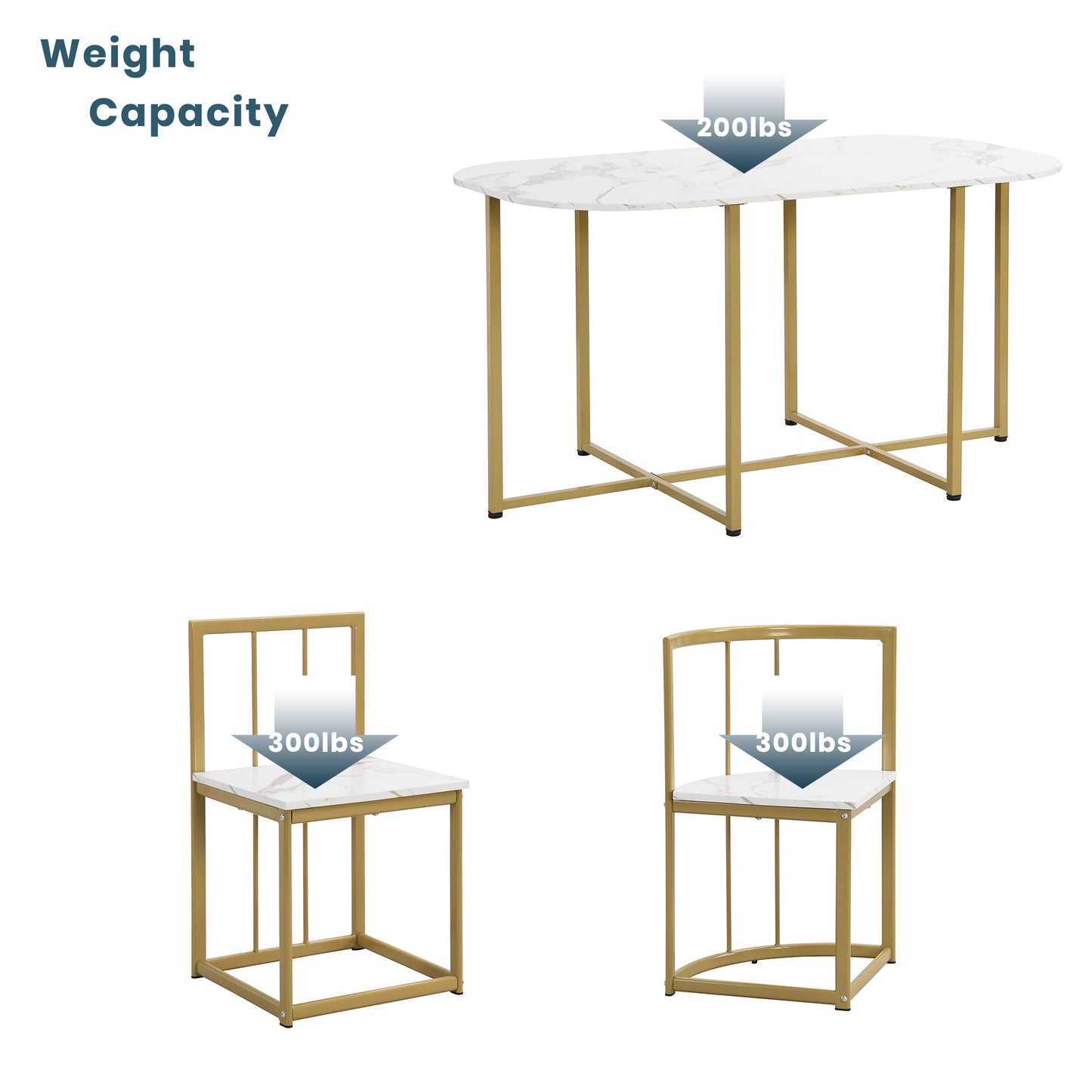 Mission Modern 7 Piece Dining Set