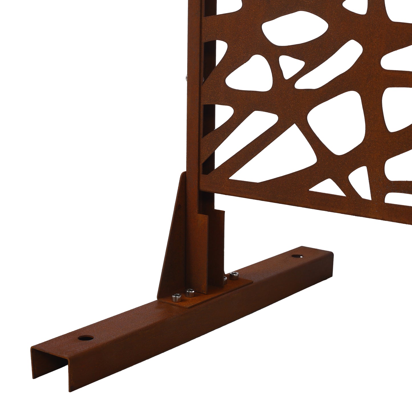 Bartholomew Industrial Metal Privacy Screen