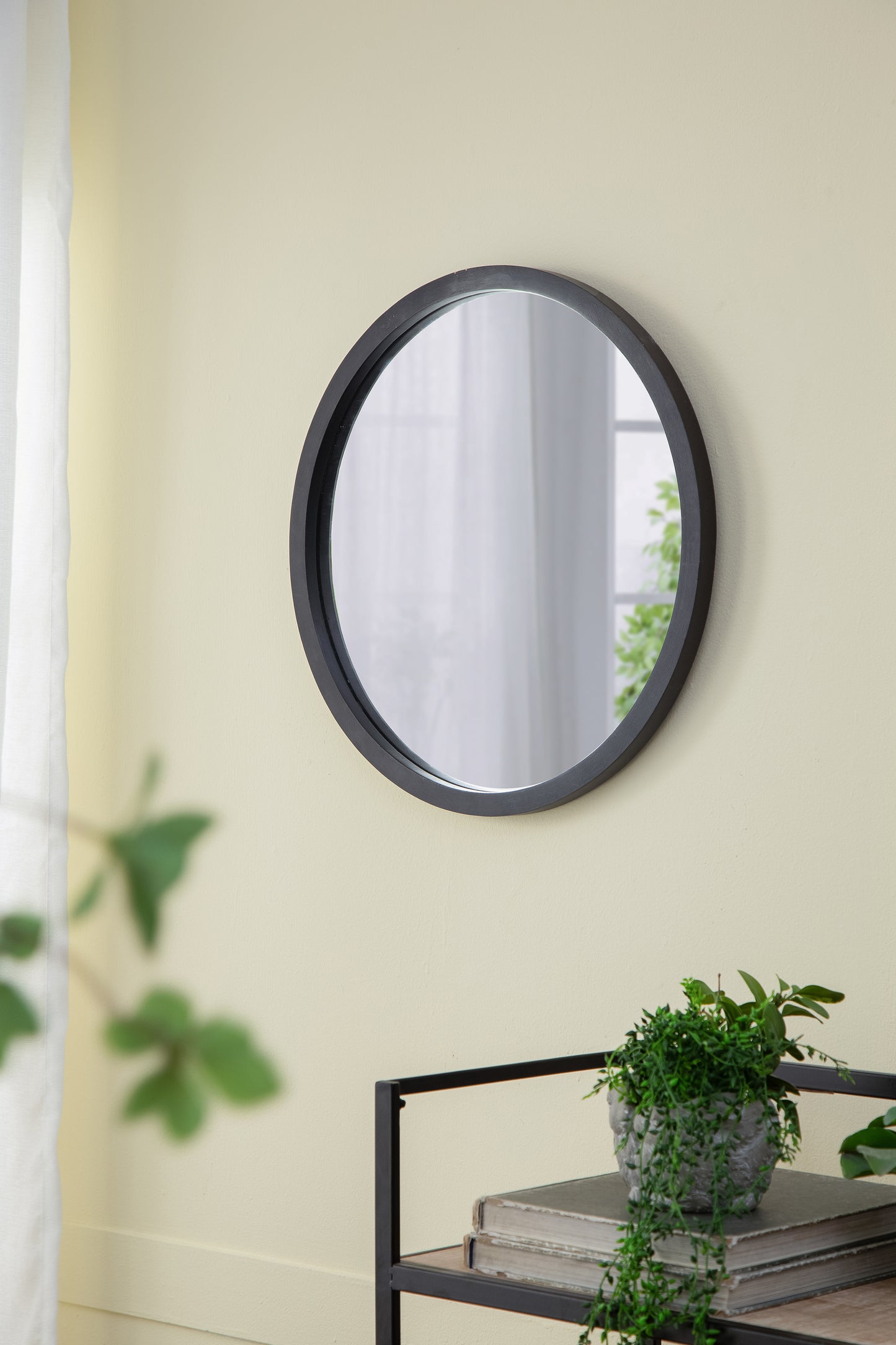 Healdsburg Traditional Circle Wall Mirror