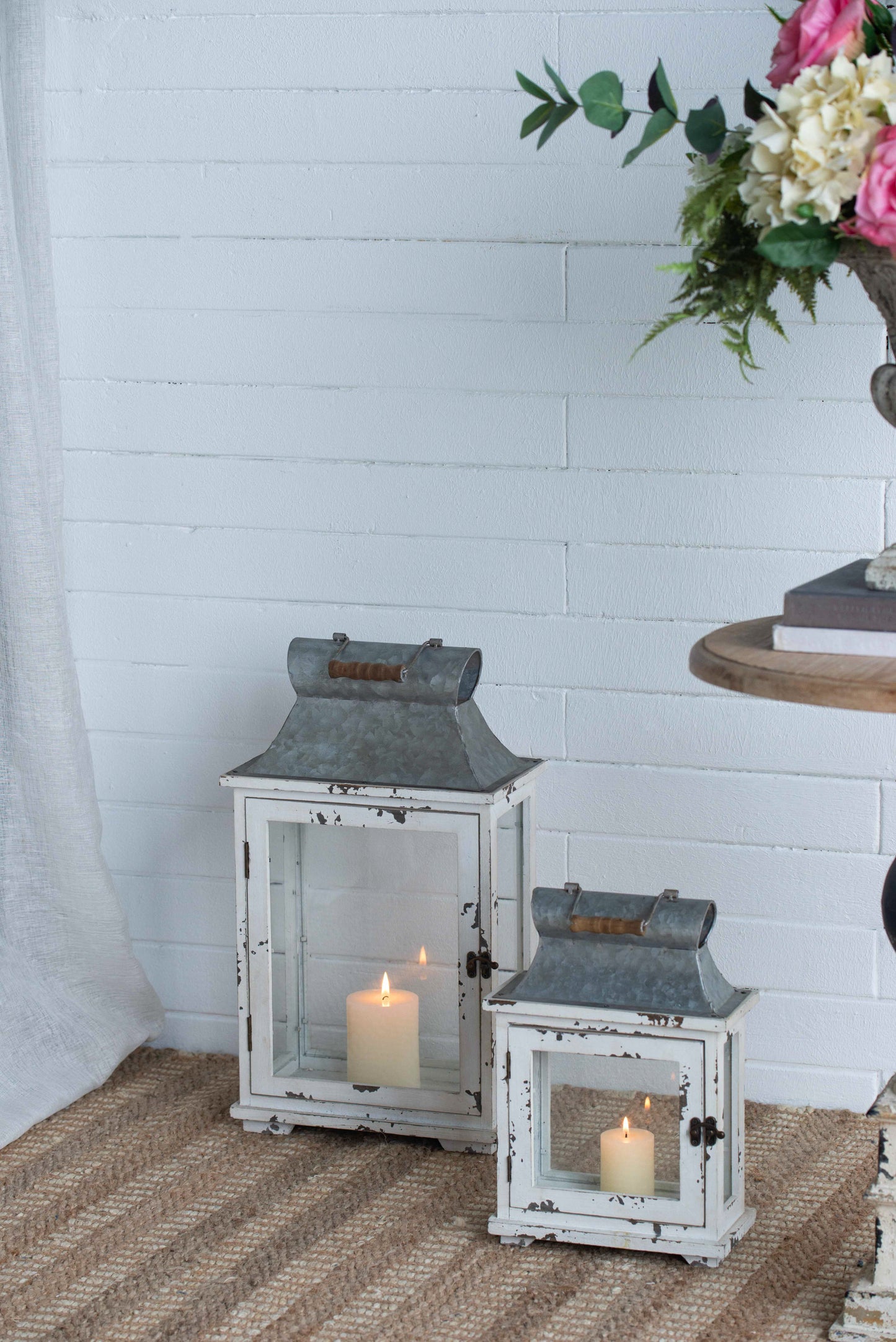 Warmsprings Craftsman Hurricane Lantern Holder