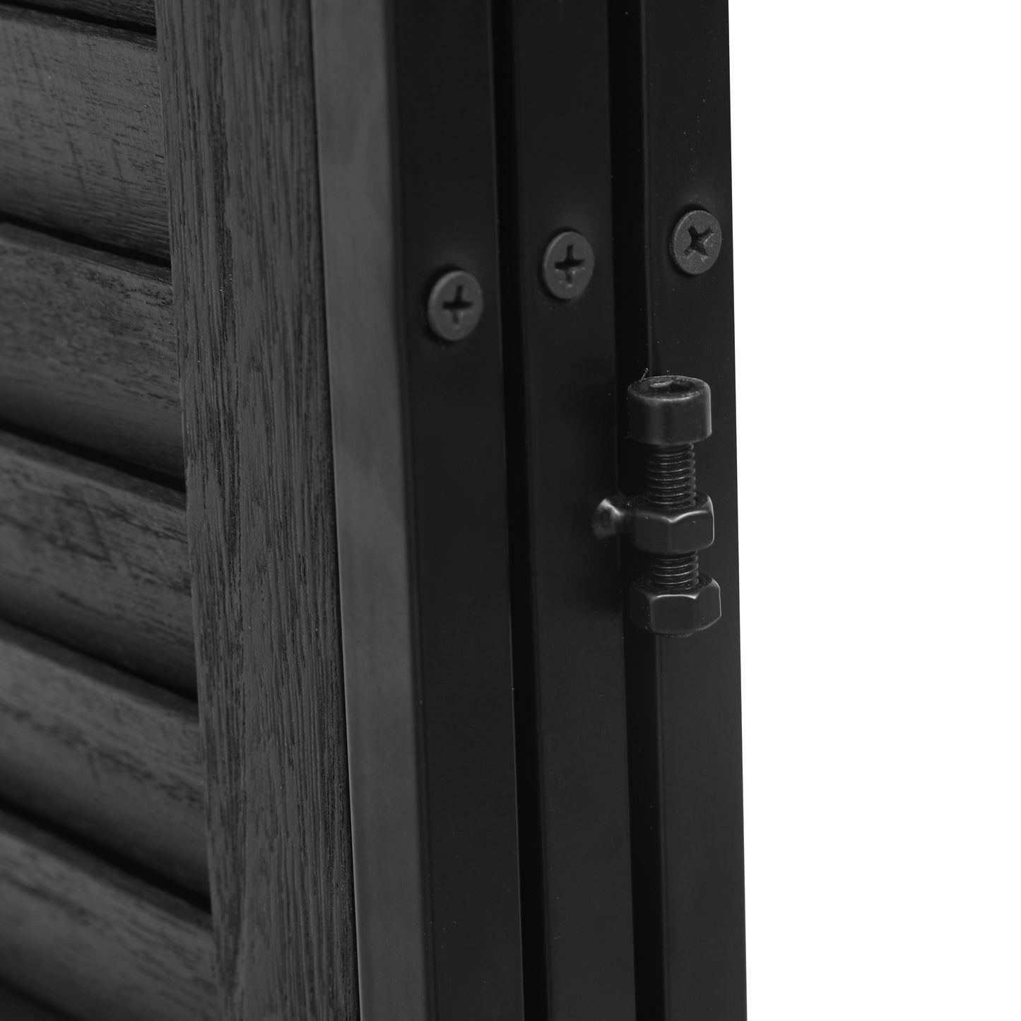 Westport Modern Wood Folding Privacy Screen